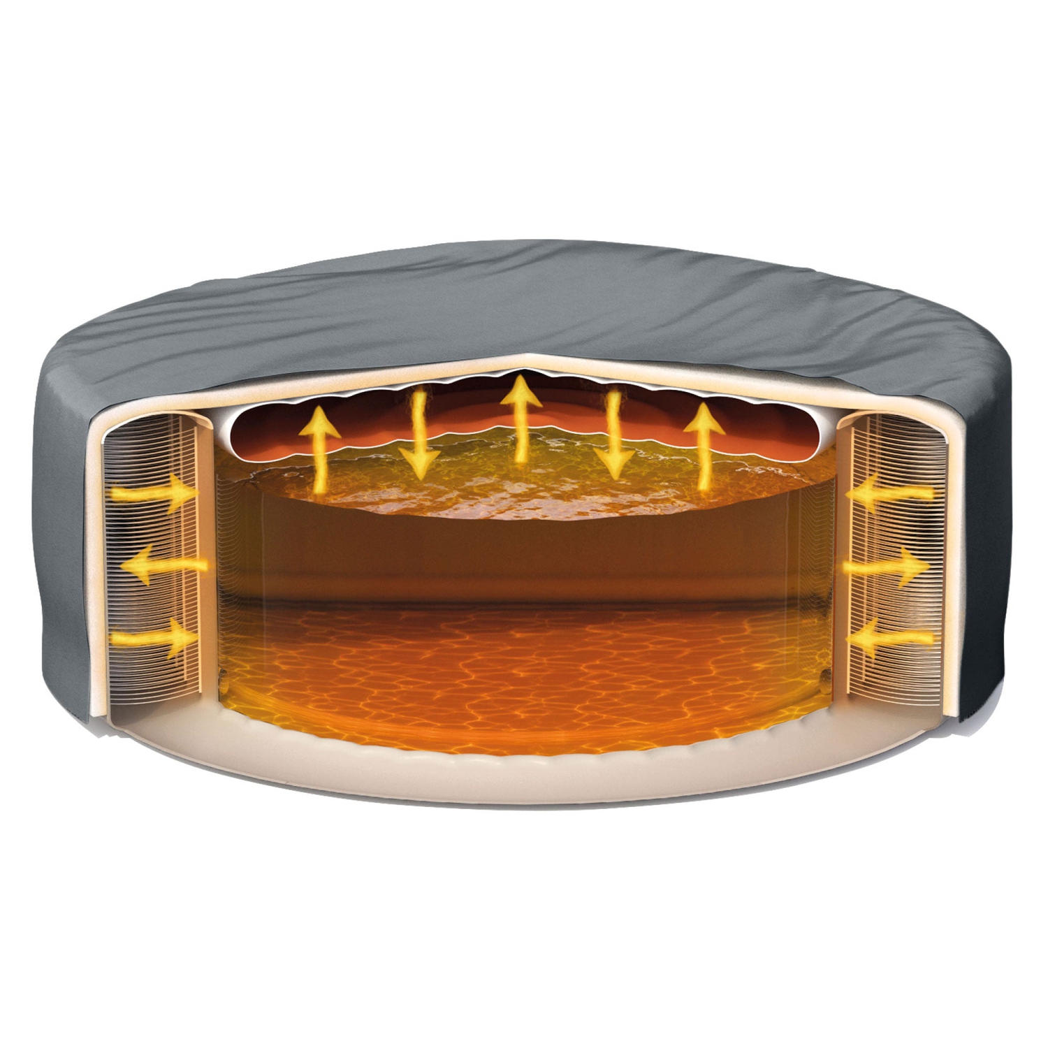 Intex PureSpa Plus Inflatable Bubble Jet Hot Tub & Replacement Filters