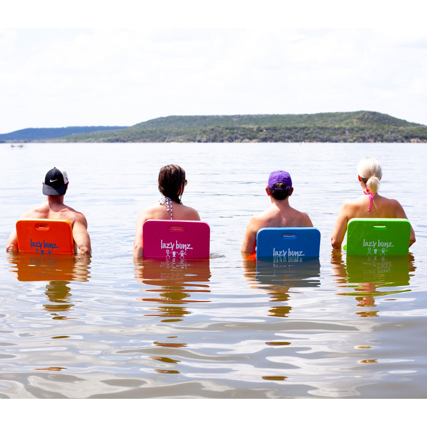 TRC Recreation Lazy Bunz – selle flottante pour piscine en mousse, bleu