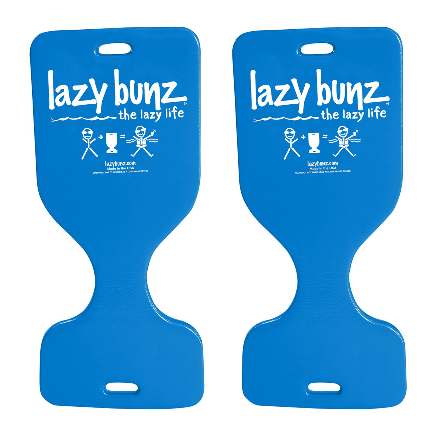 TRC Recreation Lazy Bunz – selle flottante pour piscine en mousse, bleu