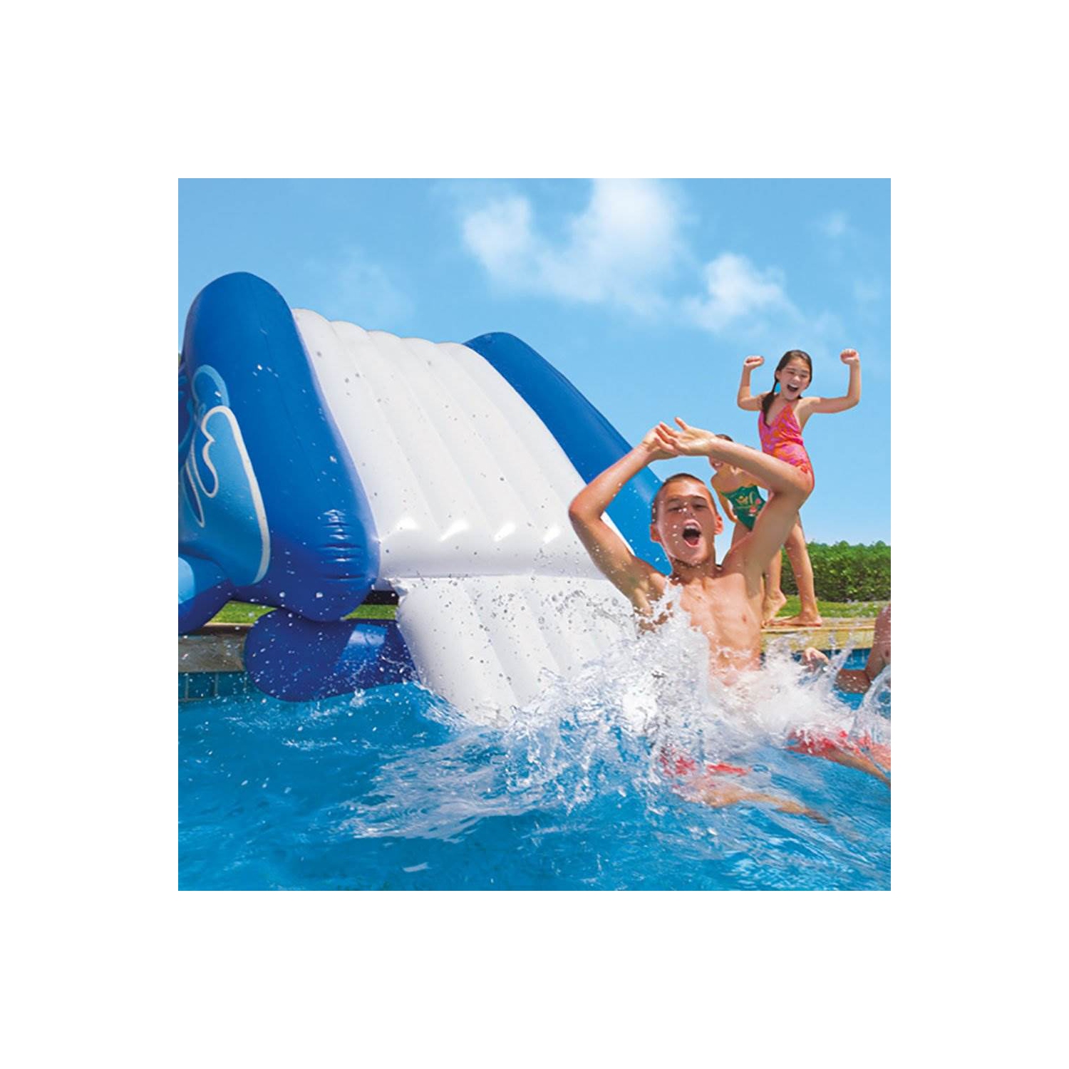 Glissade d'eau gonflable pour piscine Kool Splash d'Intex