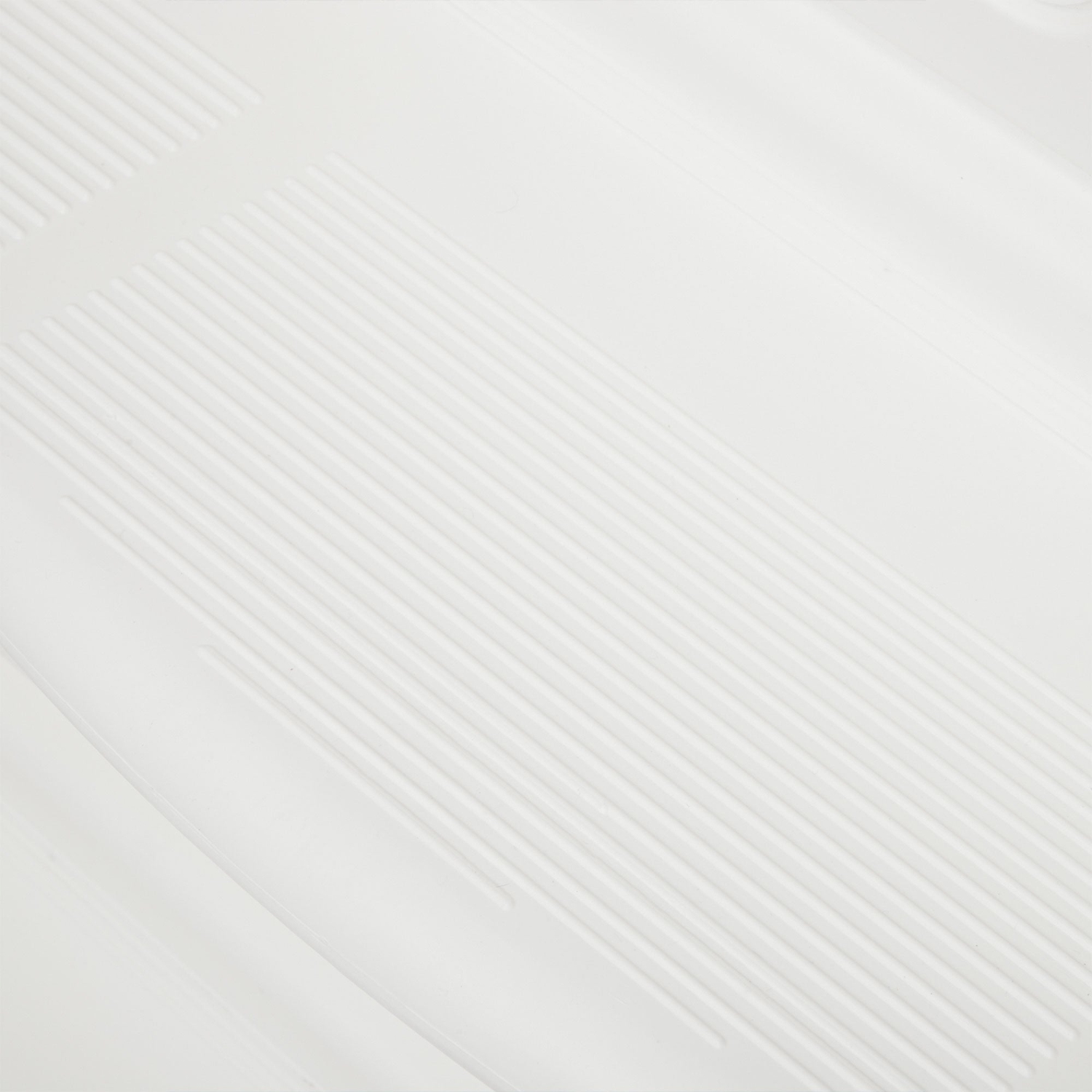 Vinyle Works – échelle réglable de 32 po pour piscines hors terre, blanc