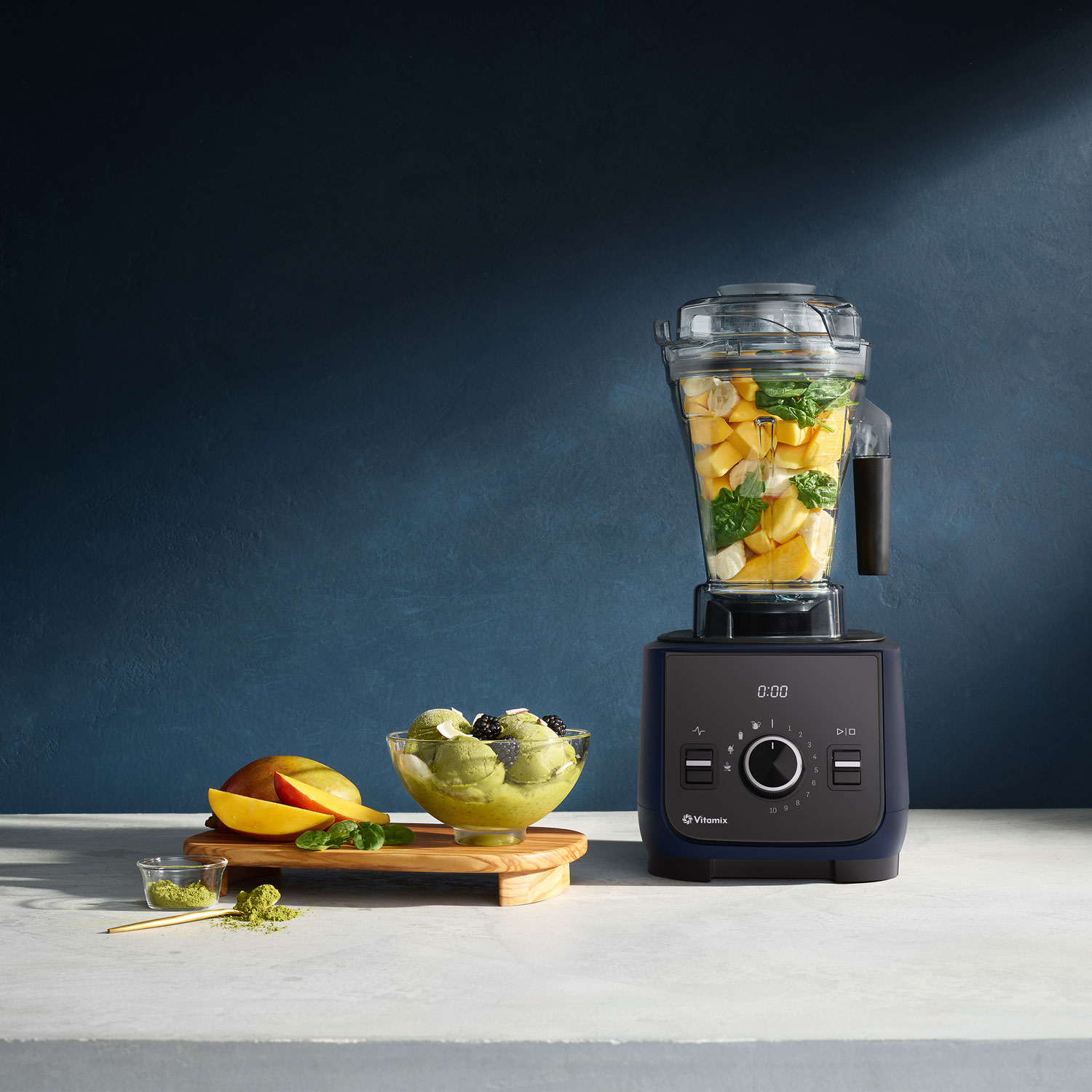 Vitamix Ascent X2 1.42L 1500-Watt Countertop Blender - Midnight Blue