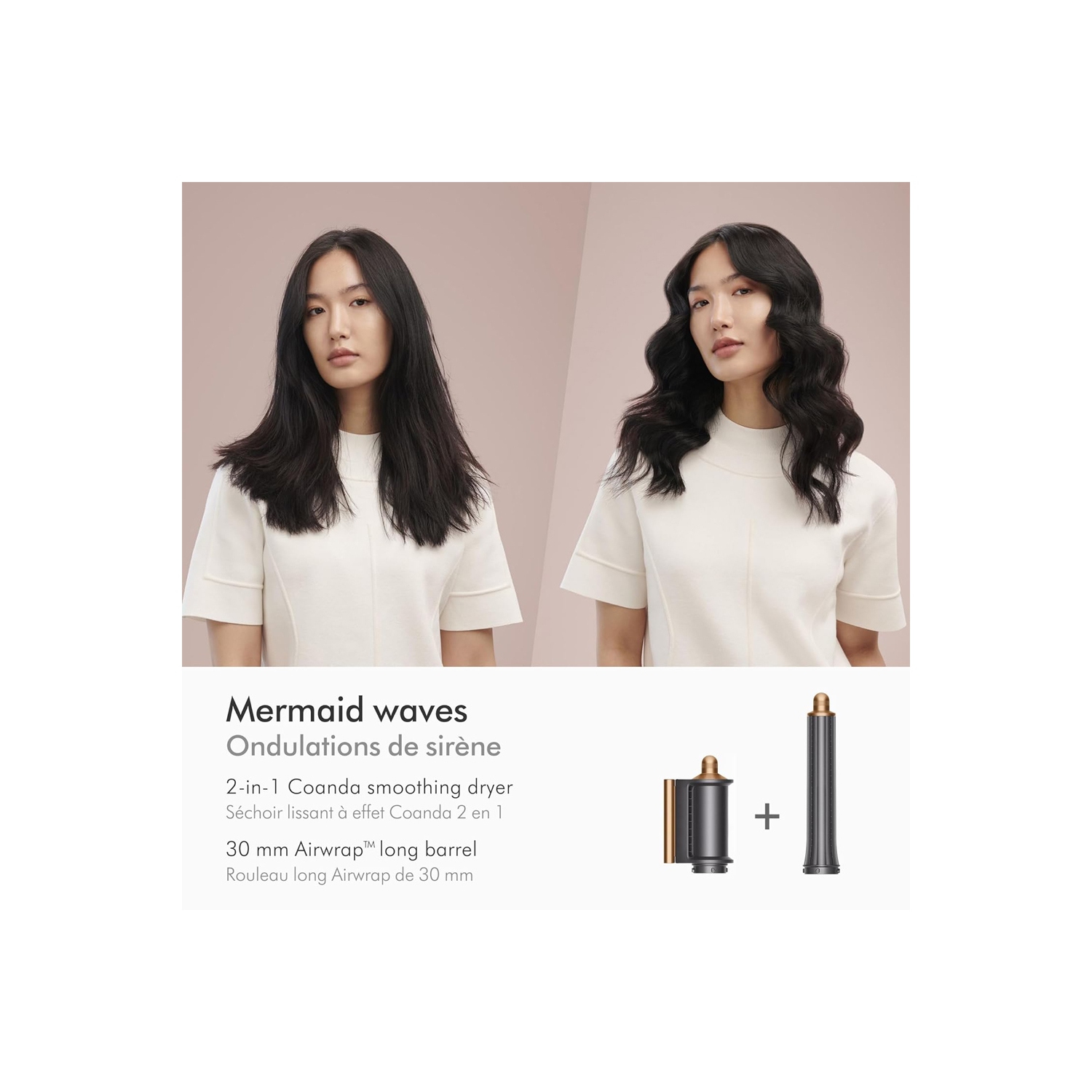 Remis à neuf excellent - Airwrap Styler Complete long - nickel/cuivre