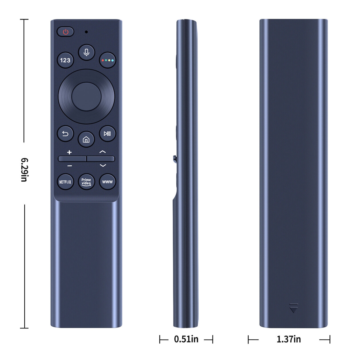 BN59-01363L Replacement Remote Control for Samsung Smart TVs Compatible with Neo QLED, The Frame and Crystal UHD Series