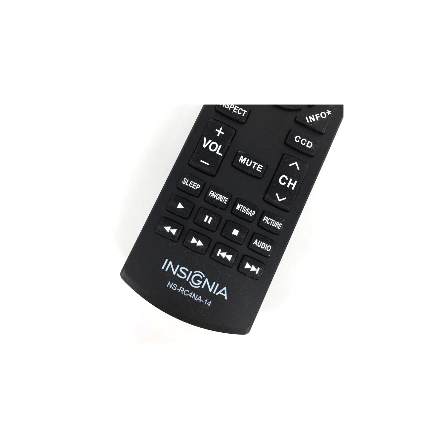 Télécommande de rechange NS-RC4NA-14 pour téléviseur d'INSIGNIA NS-32e2000a14 NS-39d400na14 expédition directe