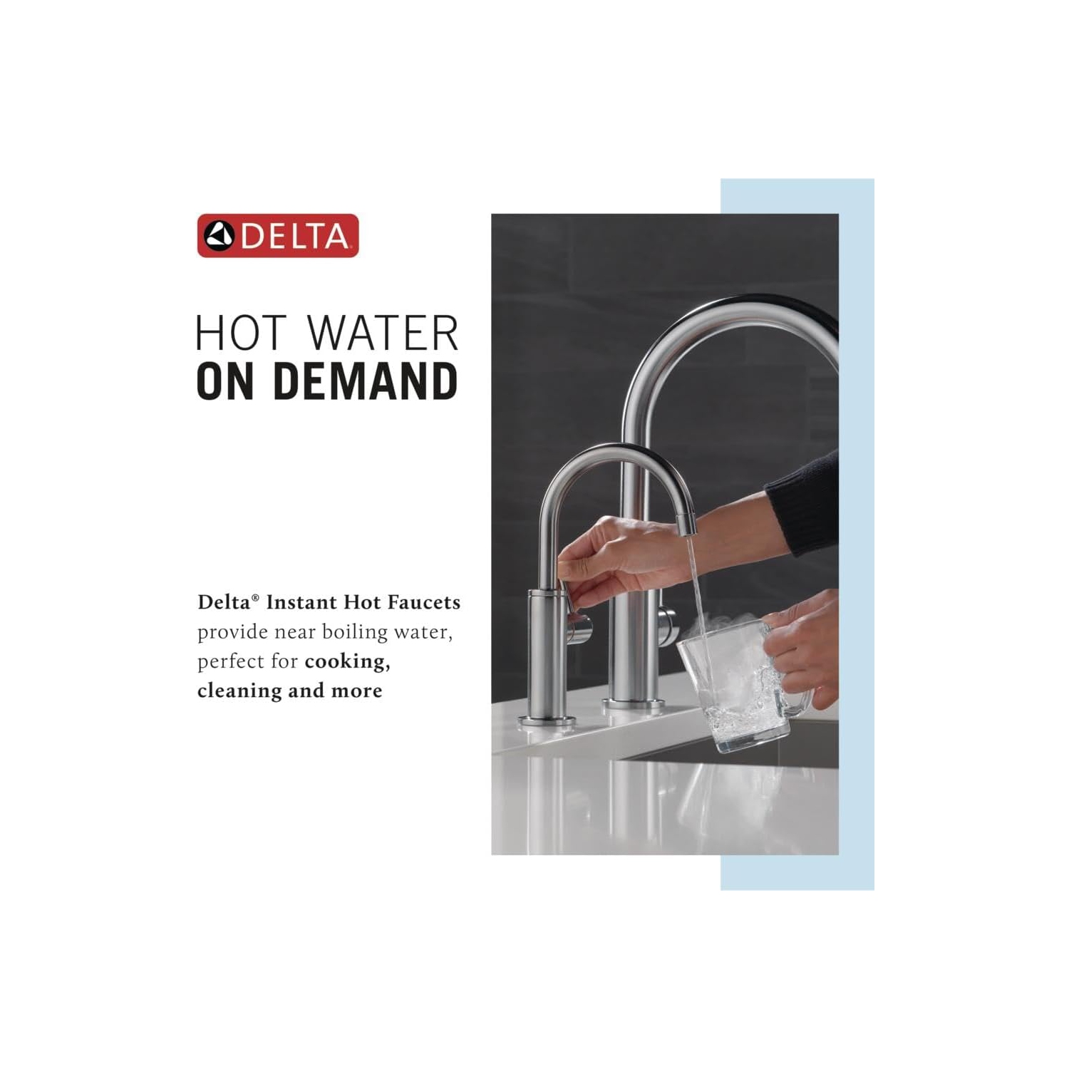 Delta faucet Contemporary Round Instant Hot Water Dispenser