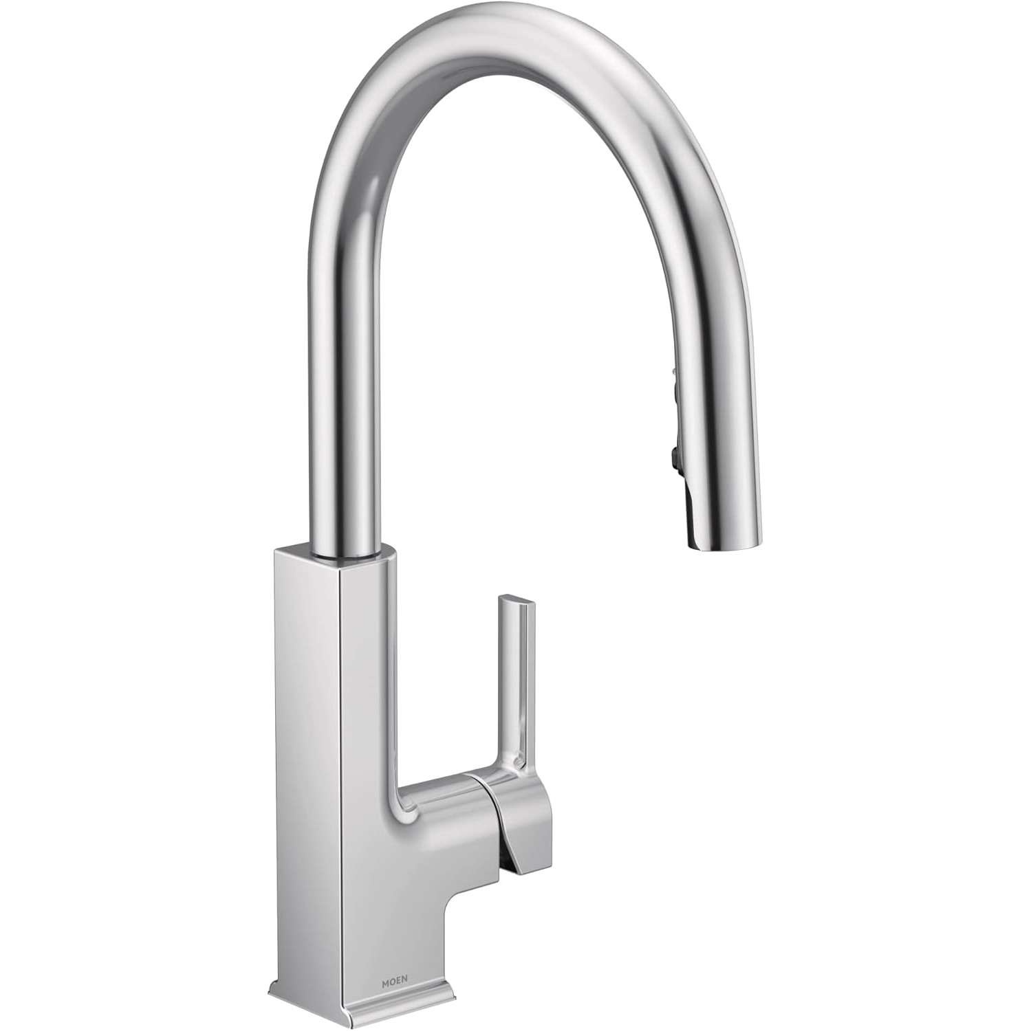 Robinet d'évier à bec rétractable et à bec rétractable Moen S72308 Sto, à commande électrique, chrome