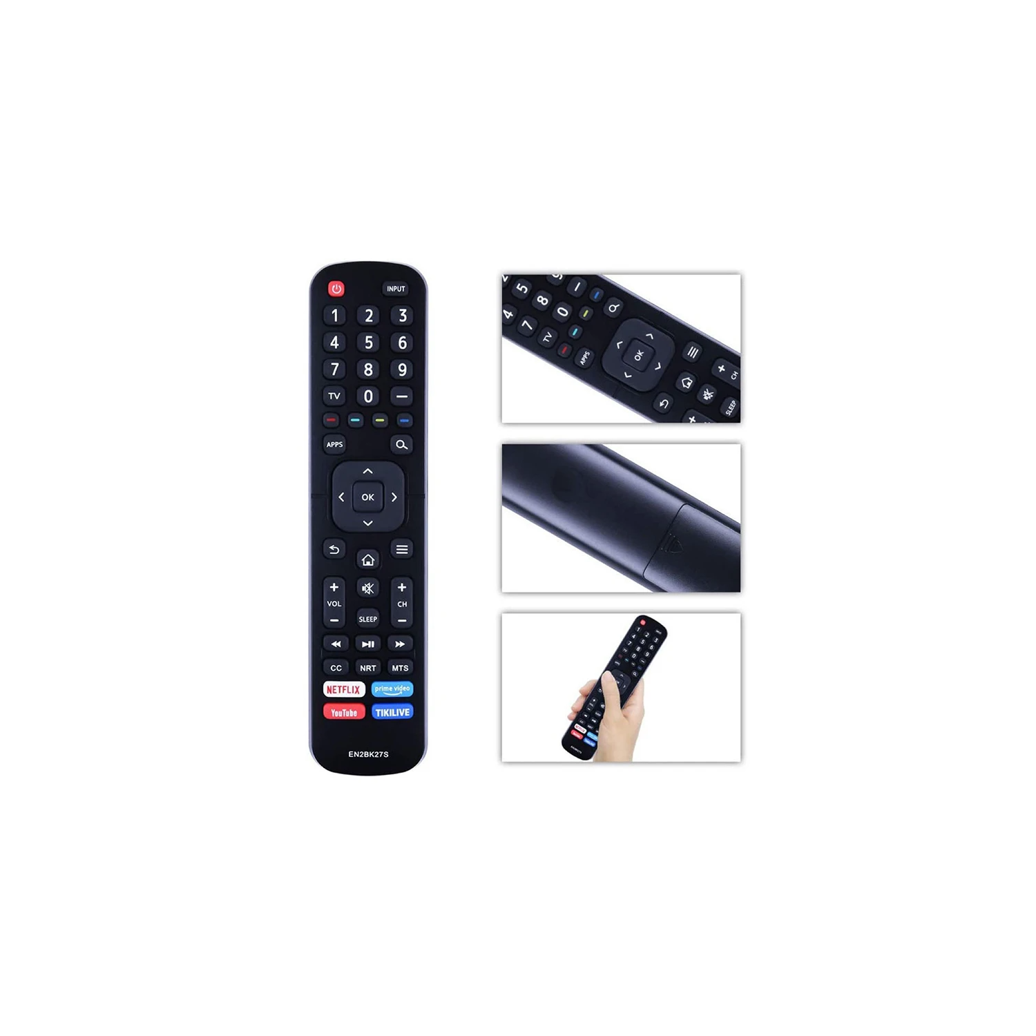 Nouvelle télécommande EN2BK27S pour téléviseur intelligent DEL LC-43N7004U LC-50N7004U de Sharp