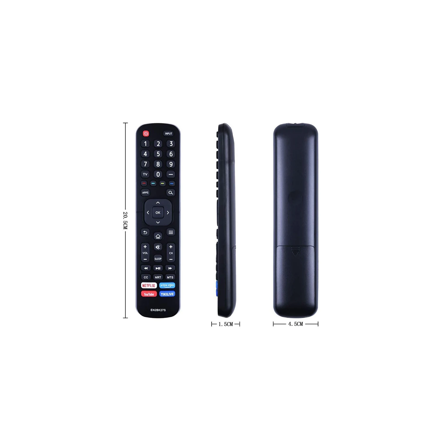 Nouvelle télécommande EN2BK27S pour téléviseur intelligent DEL LC-43N7004U LC-50N7004U de Sharp