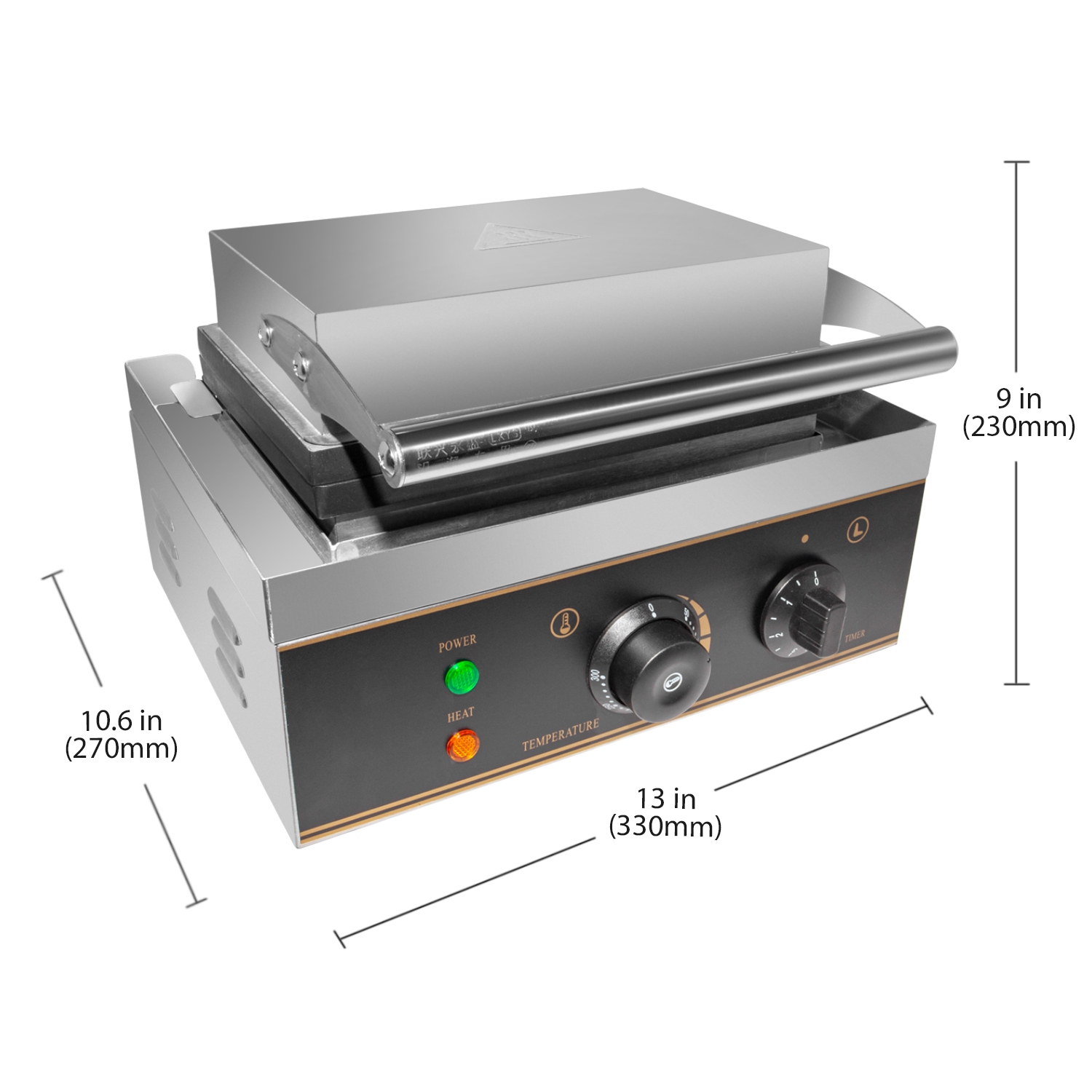 GR-D6 Mini Donut Maker | 6 Circle Donuts | Electric Donut Making Machine | 110V