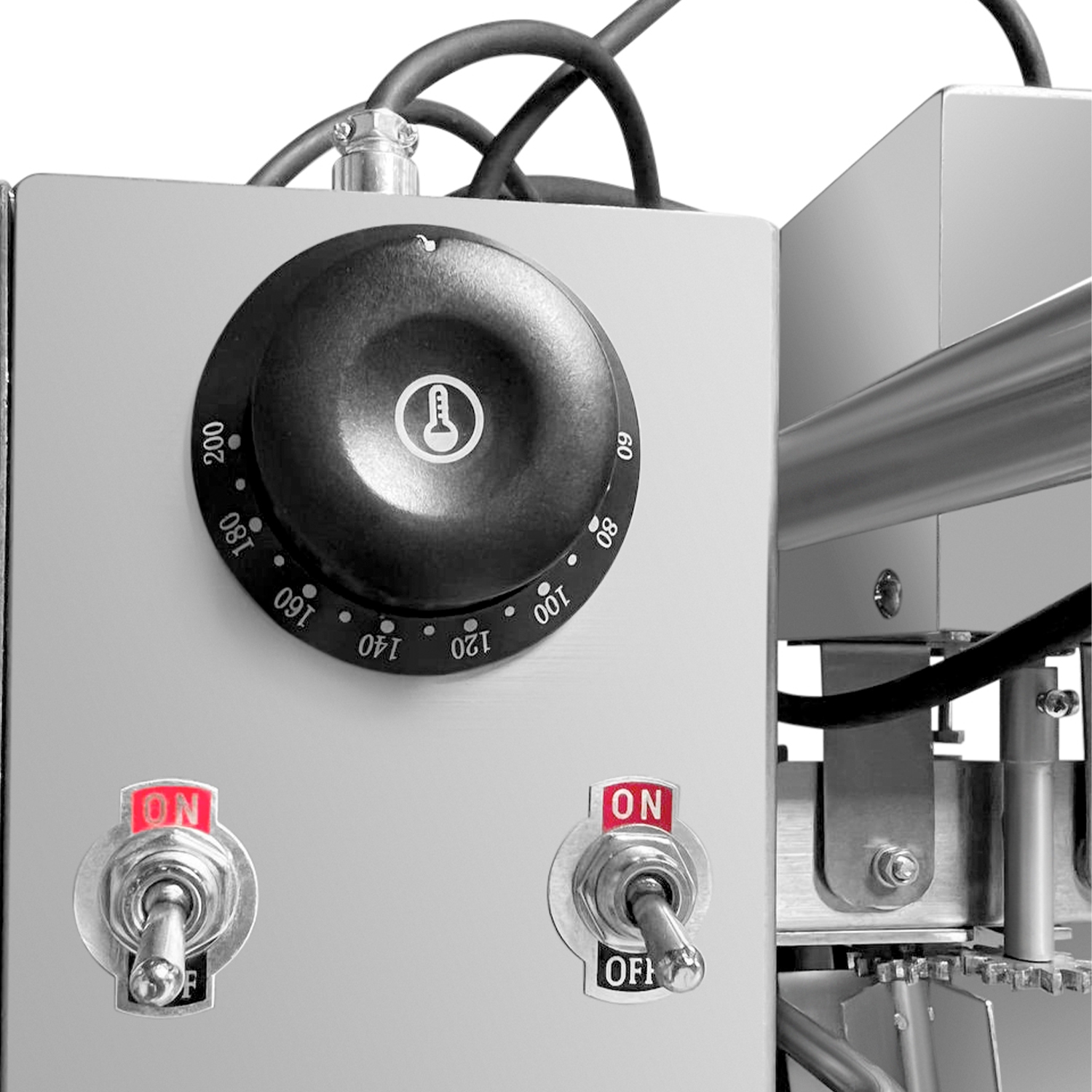 AP-02 Mini Donut Maker Commercial | Automatic Doughnut Machine | 3 Nozzles Set | Stainless Steel | 110V