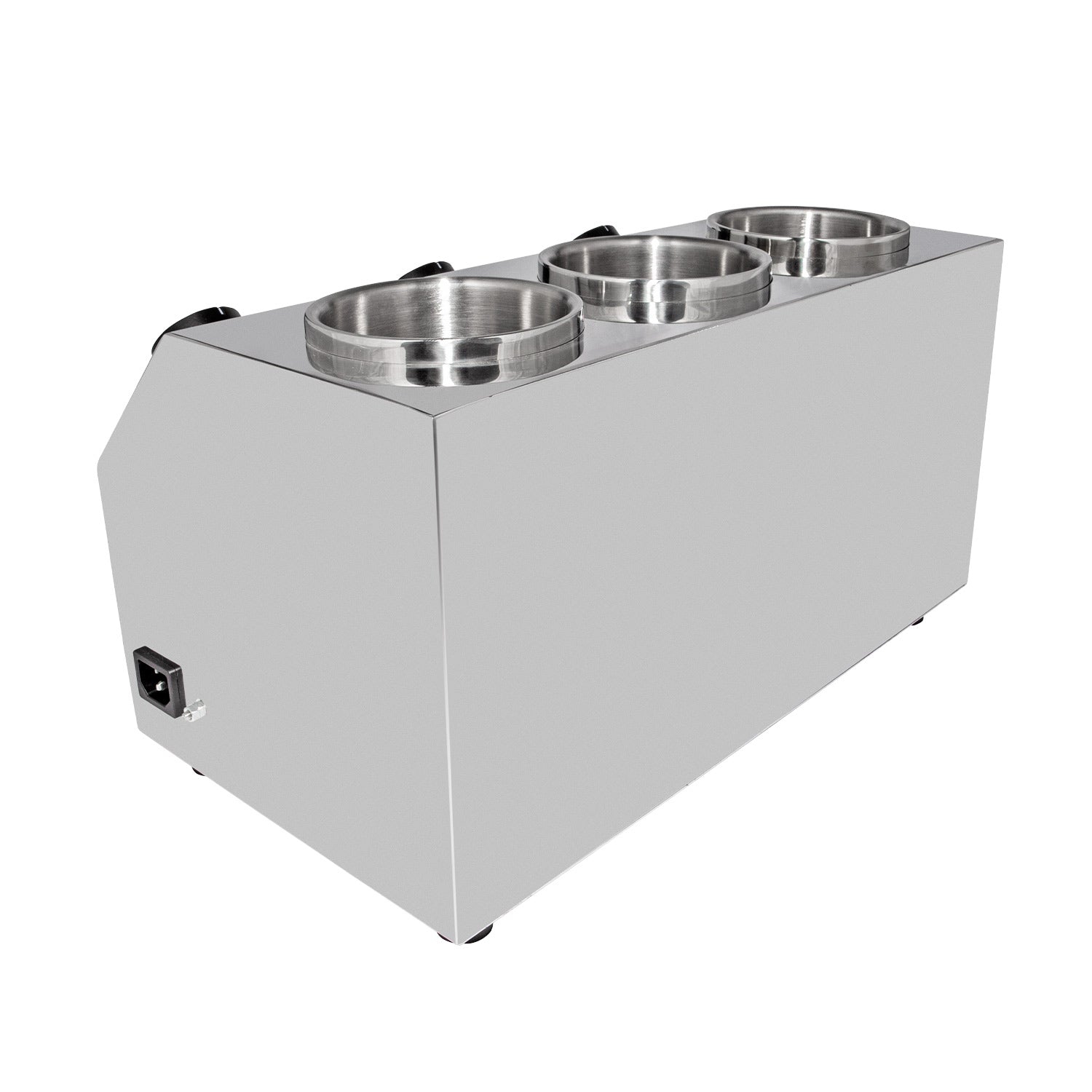 AP-312S Sauce Dispenser Commercial | Electric Sauce Heater | 3-Head Sauce Warmer | Stainless Steel | 110V