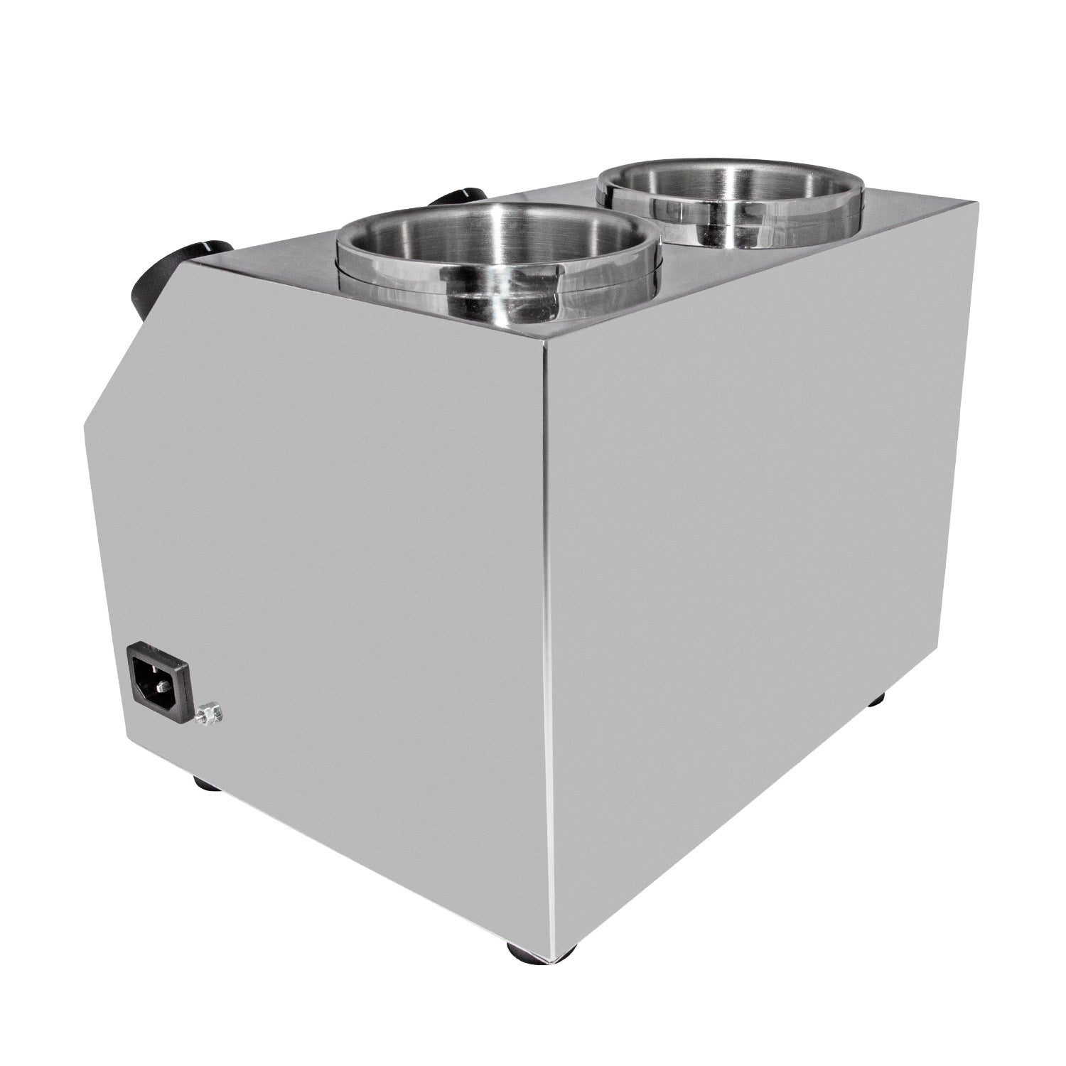 AP-311S Sauce Dispenser Commercial | Electric Sauce Heater | 2-Head Sauce Warmer | Stainless Steel | 110V