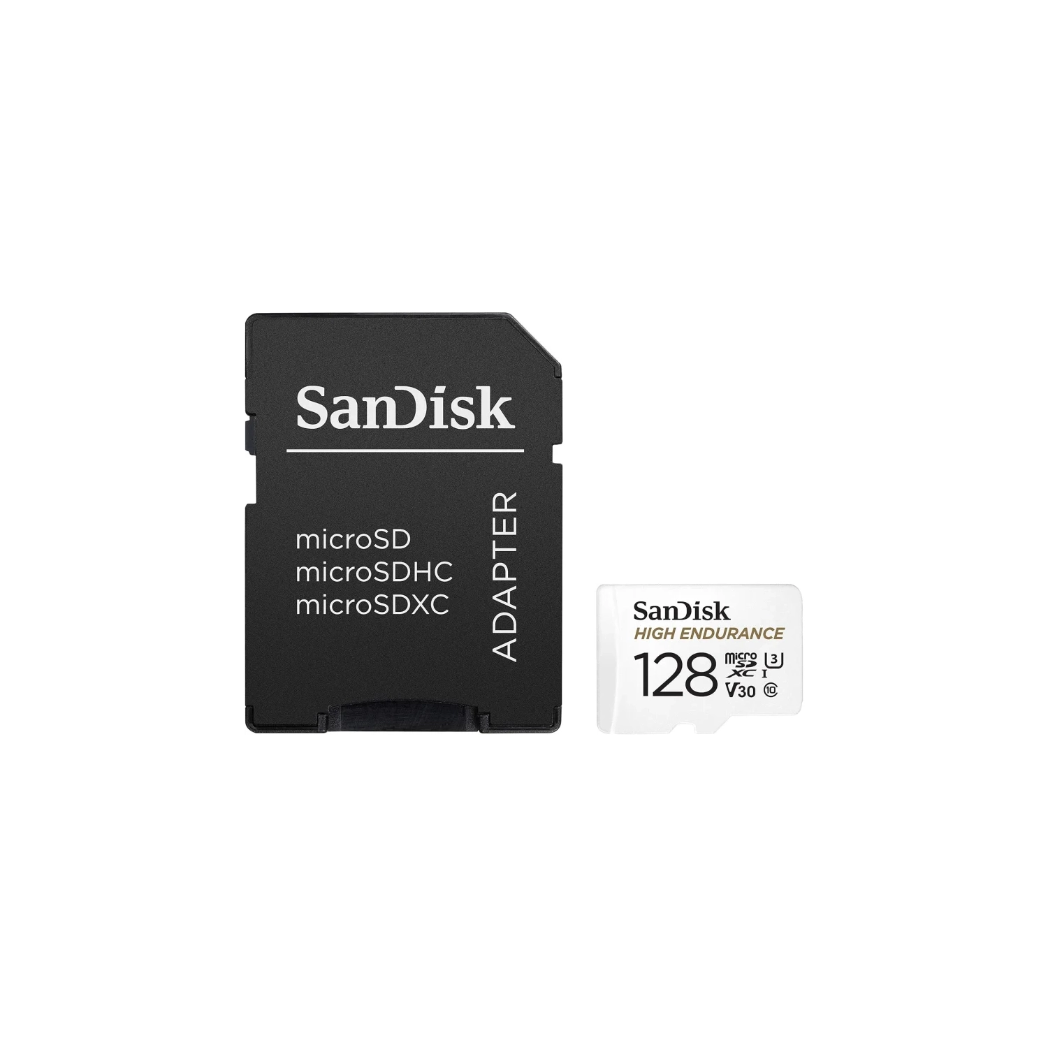 The SanDisk 128GB High Endurance Video microSDXC Card is built to withstand up to 20,000 hours of continuous recording, making it ideal for dash cams