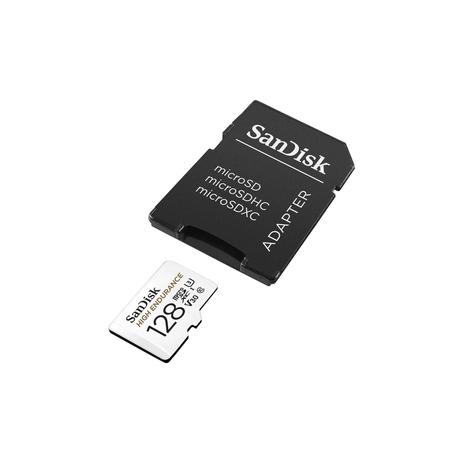 The SanDisk 128GB High Endurance Video microSDXC Card is built to withstand up to 20,000 hours of continuous recording, making it ideal for dash cams