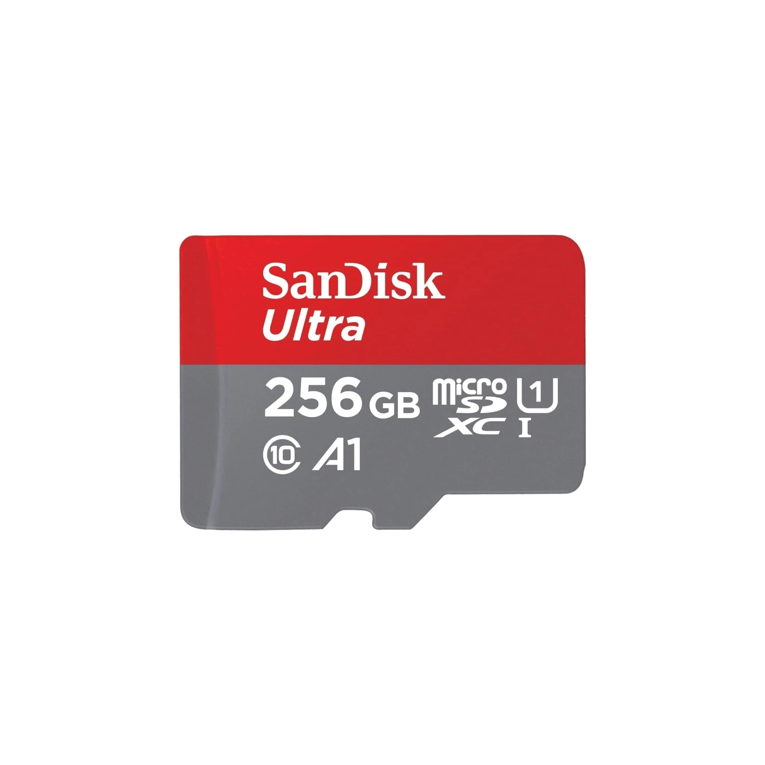 SanDisk 256GB Ultra microSDXC UHS-I Memory Card with Adapter - Up to 150MB/s, C10, U1, Full HD, A1, MicroSD Card - SDSQUAC-256G-GN6MA