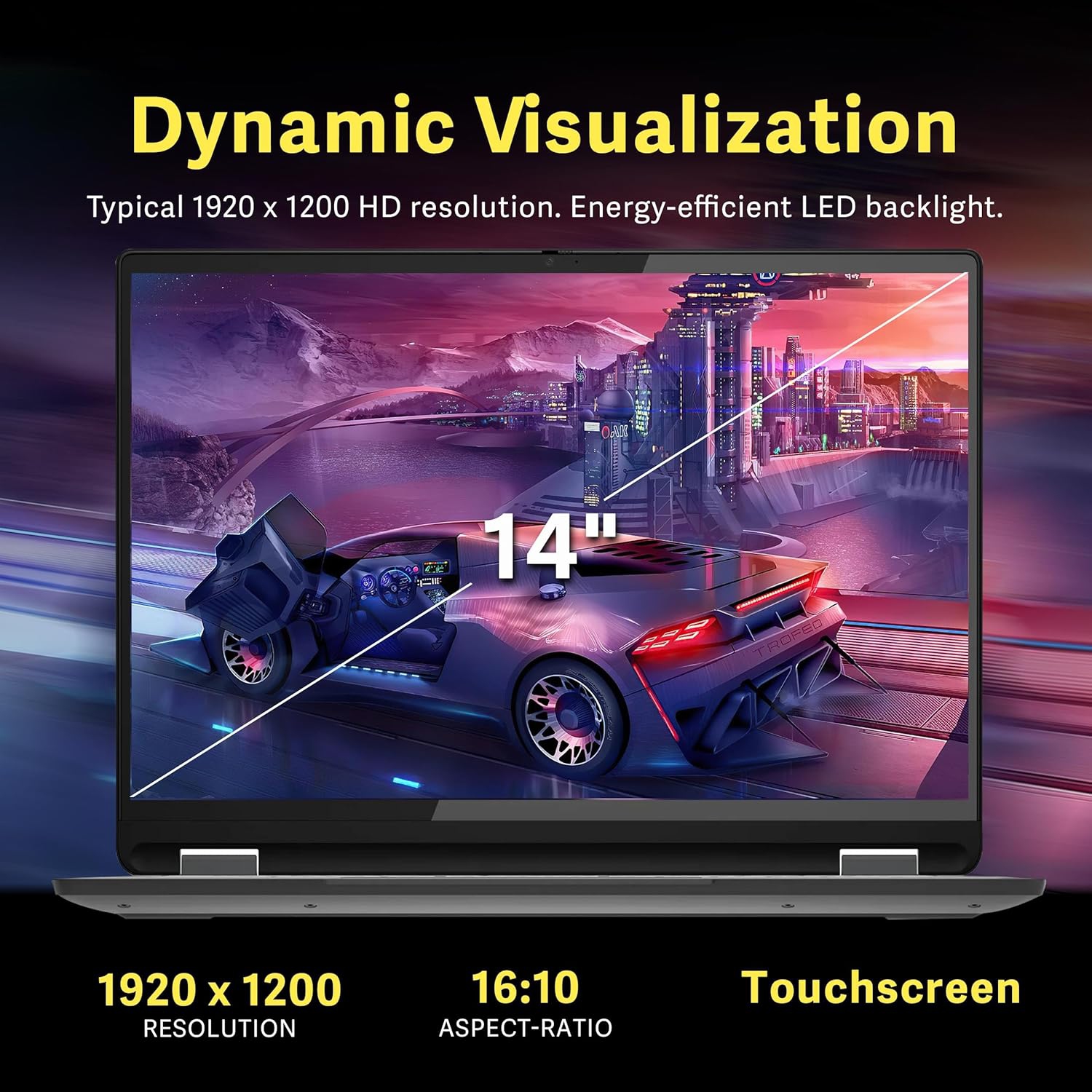 Lenovo IdeaPad Flex 5i 14" FHD 2-in-1 Touchscreen Laptop, Intel i3-1315U,128GB SSD, 8GB RAM, Intel UHD Graphics, Backlit Keyboard, Chrome OS, Gray,