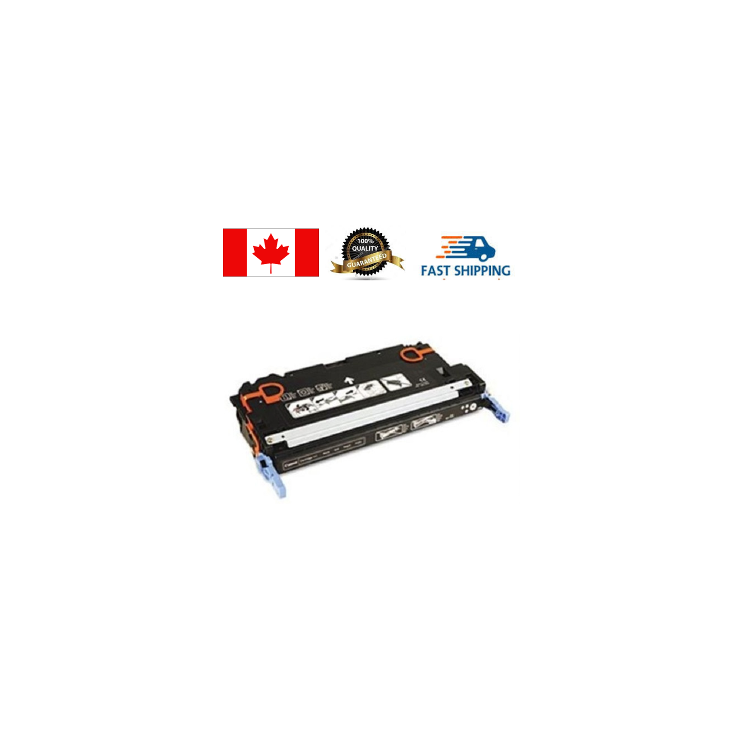 Cartouche d'encre en poudre noire compatible avec Canon 111