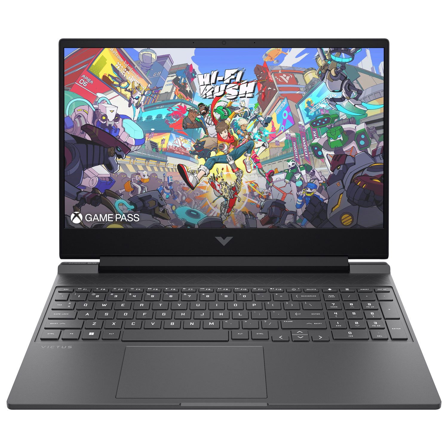 HP Victus 15.6" Gaming Laptop - Mica Silver (AMD Ryzen 5-8645HS/8GB RAM/512GB SSD/GeForce RTX 2050)