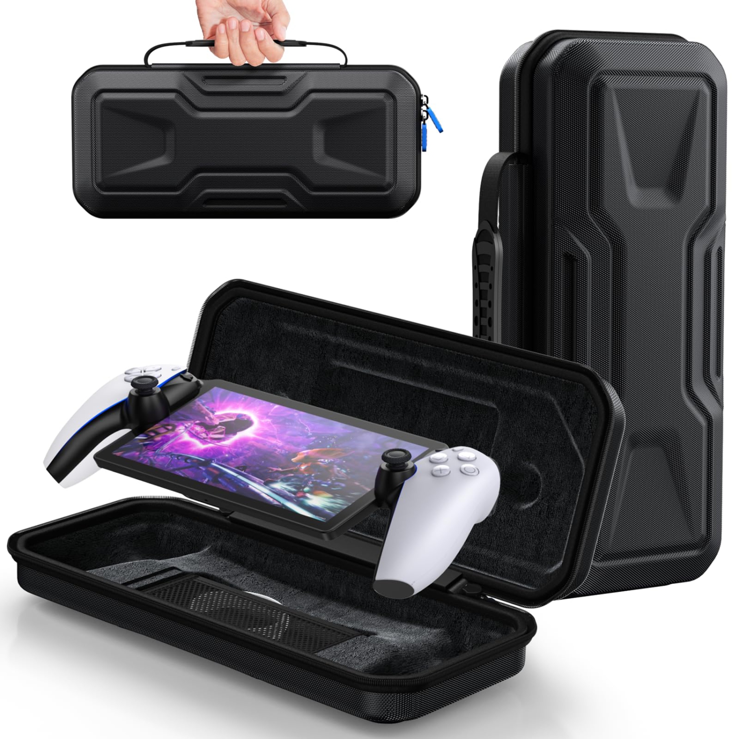 Étui de transport pour PlayStation Portal, sac de transport rigide portatif pour Portail PS5, étui de transport protection complète accessoires pour