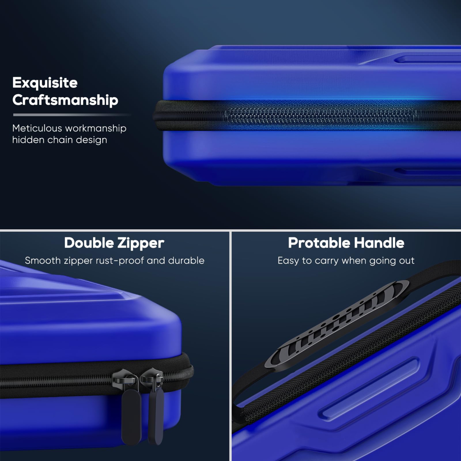 Étui de transport pour portail PlayStation, sac à main de voyage rigide pour portail PS5, étui de protection complète pour portail PlayStation