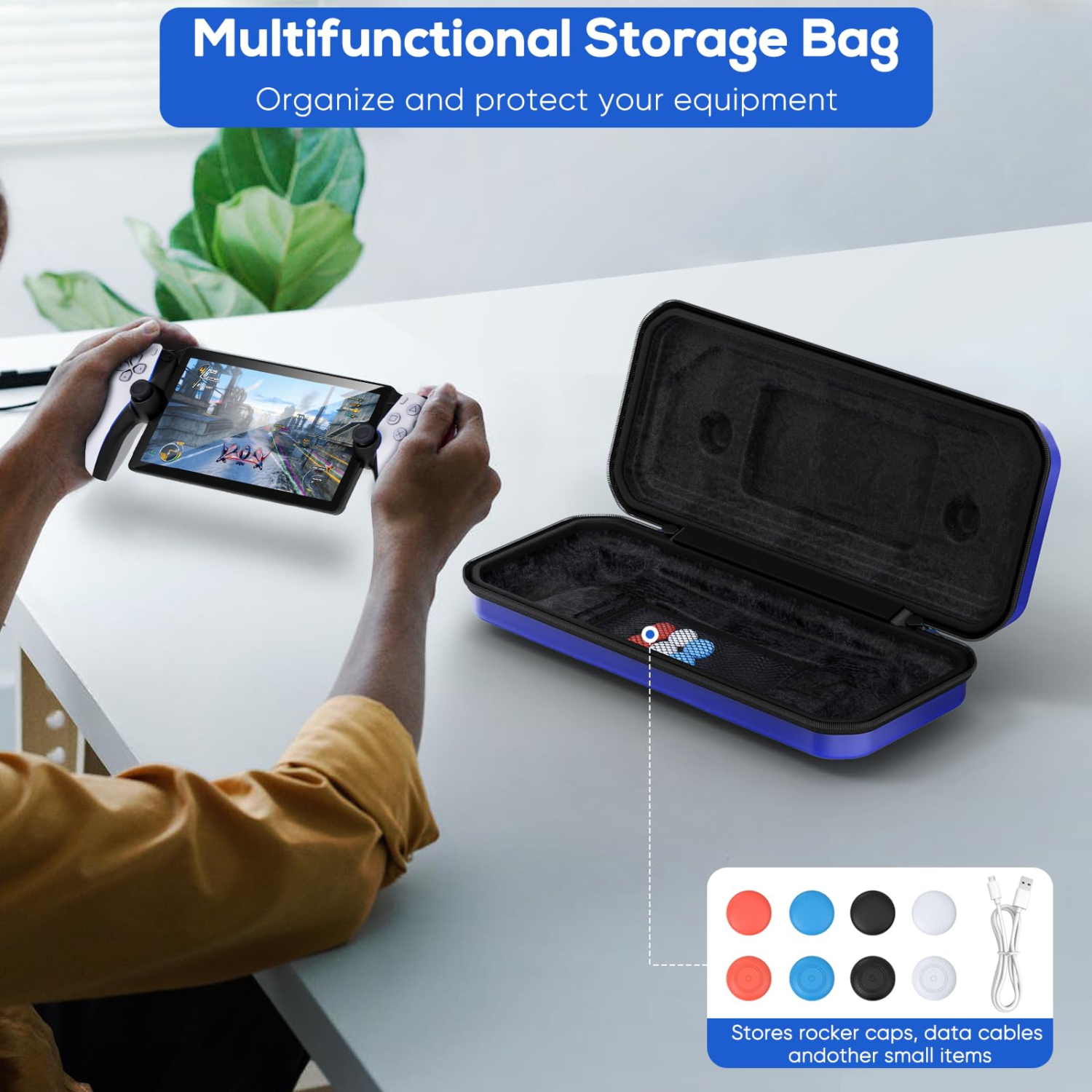 Étui de transport pour portail PlayStation, sac à main de voyage rigide pour portail PS5, étui de protection complète pour portail PlayStation