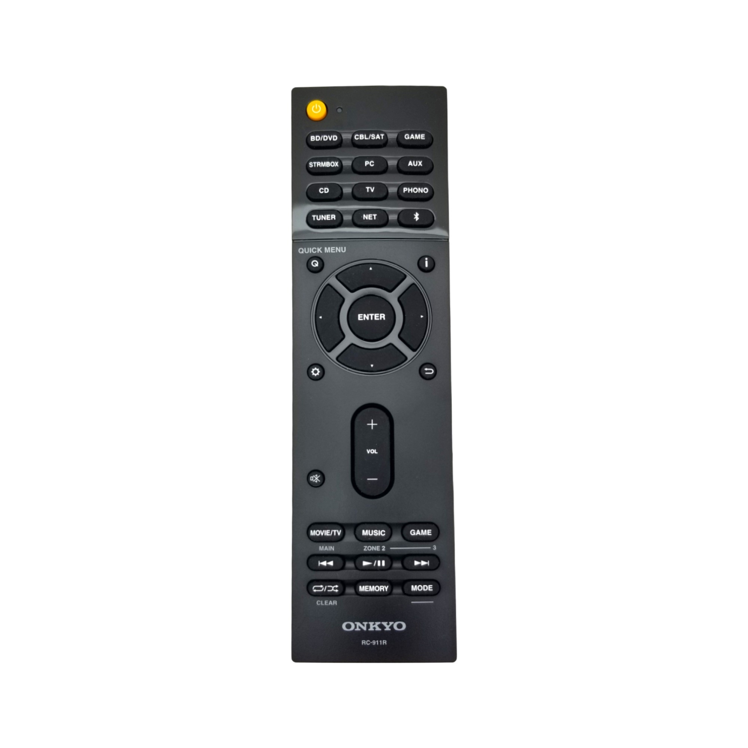 Refurbished (Good) Onkyo AV Receiver Remote Control RC-911R OEM