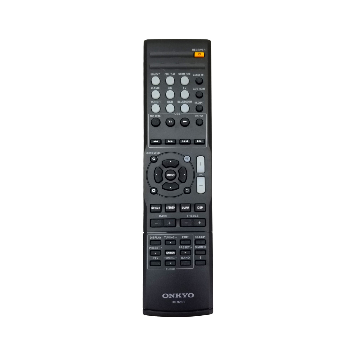 Refurbished (Good) Onkyo AV Receiver Remote Control RC-928R OEM