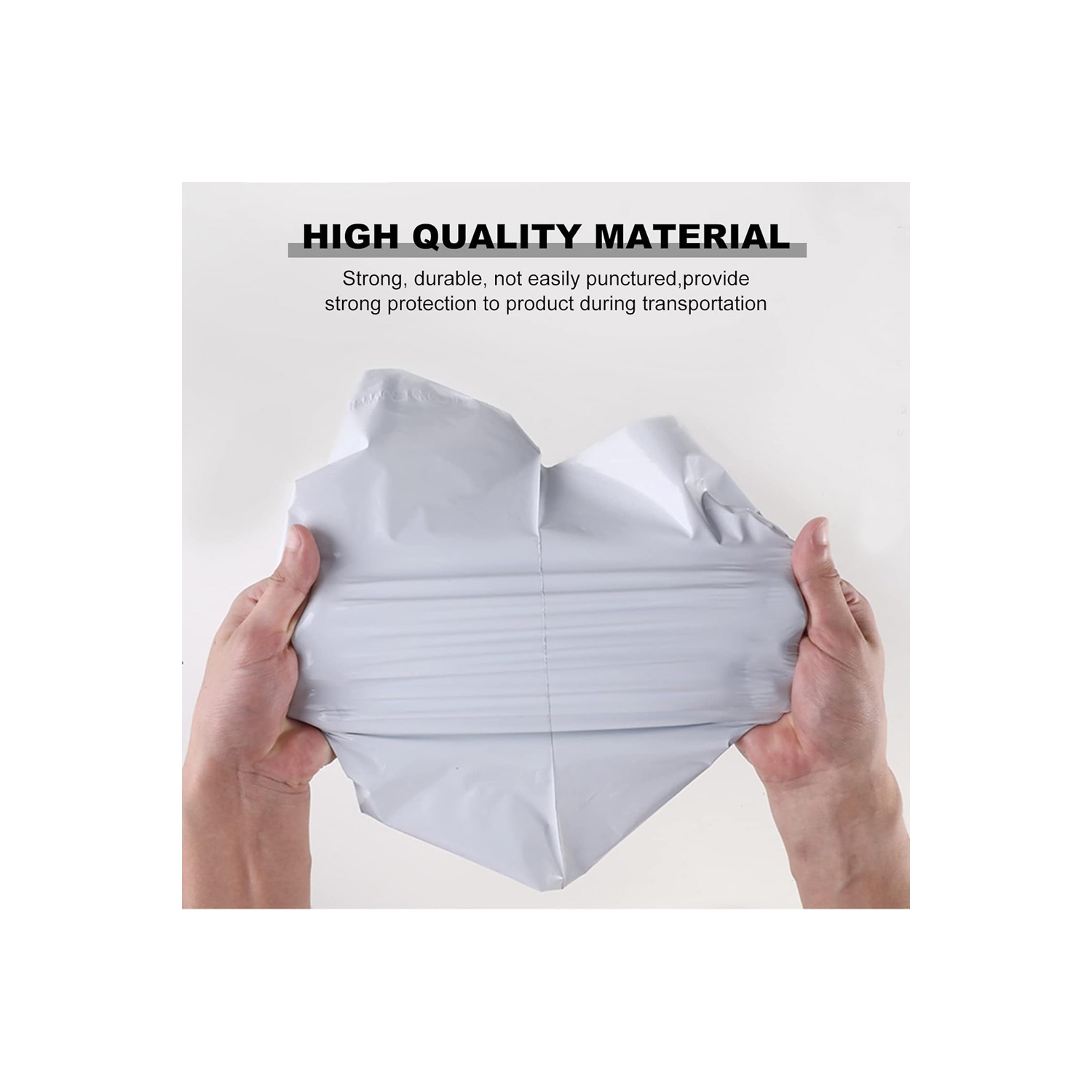 axGear Courier Bags Packing Envelopes Poly Self Seal Shipping Mailer 100/pack 6x12 inch