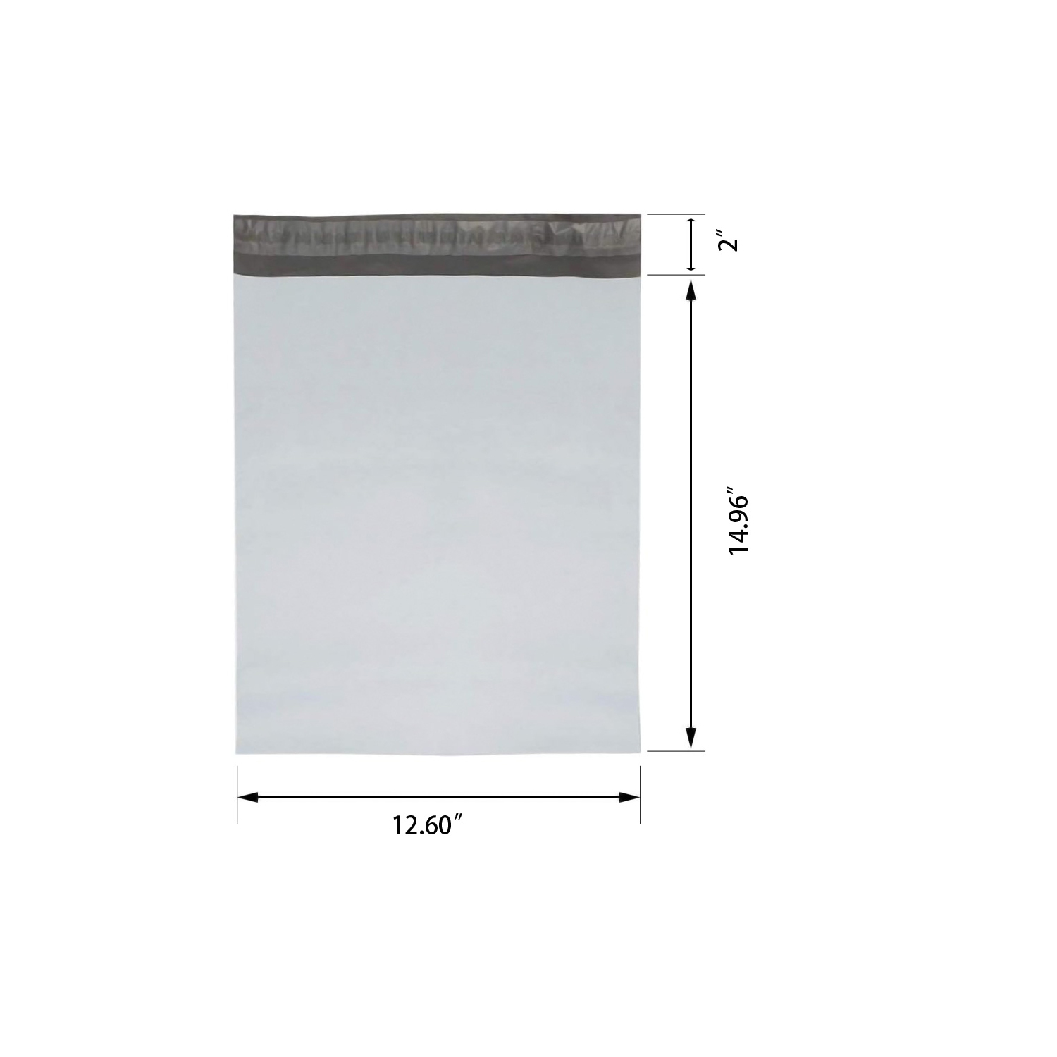 axGear Courier Bags Packing Envelopes Poly Self Seal Shipping Mailer 100/pack 13x17 inch