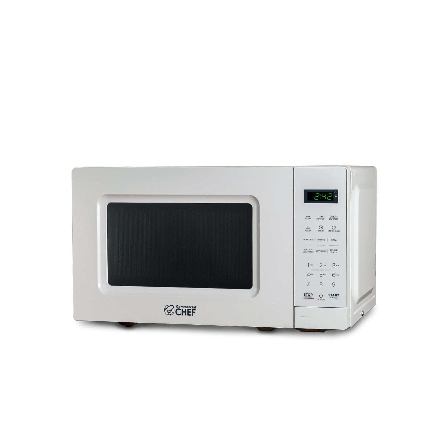 COMMERCIAL CHEF 0.7 Cu.Ft Countertop Microwave Oven