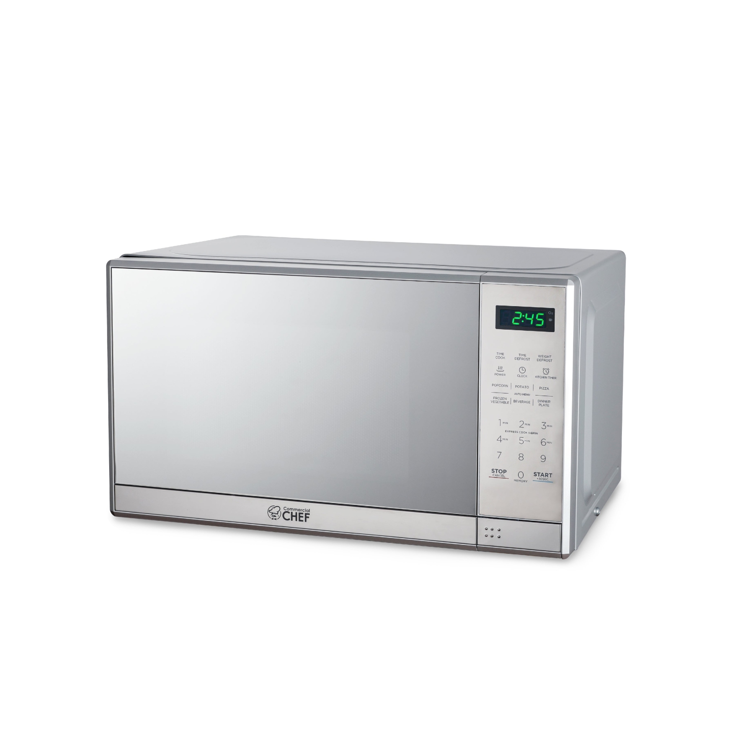 COMMERCIAL CHEF 0.7 Cu.Ft Counter Top Microwave Oven