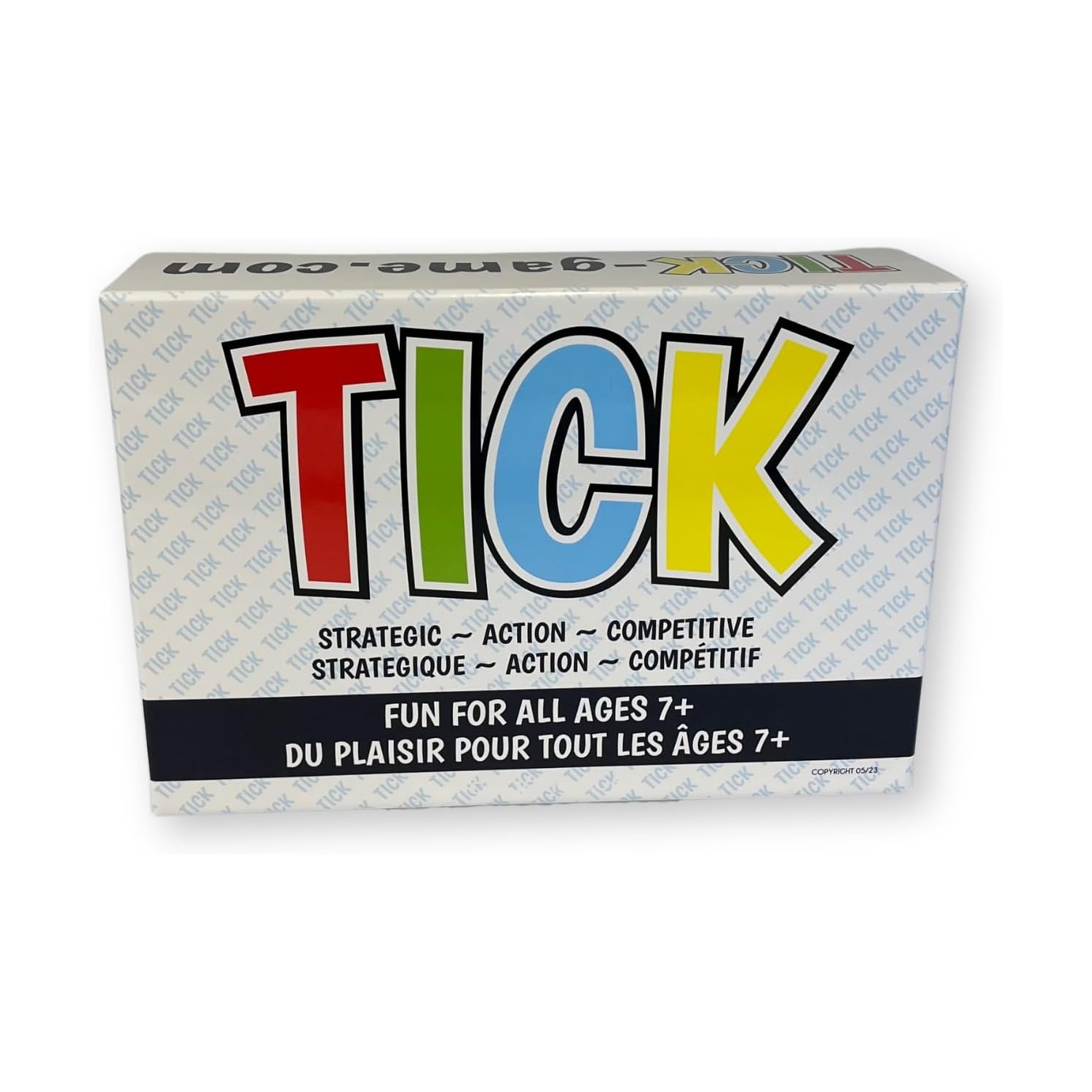 TICK Jeu de cartes - Amusement rapide pour toute la famille 2 à 8 Joueurs – Âges 7 & Haut de la page Stratégique, emballée en action, compétitive, comprend cartes tiques, puces & Feuille de pointage