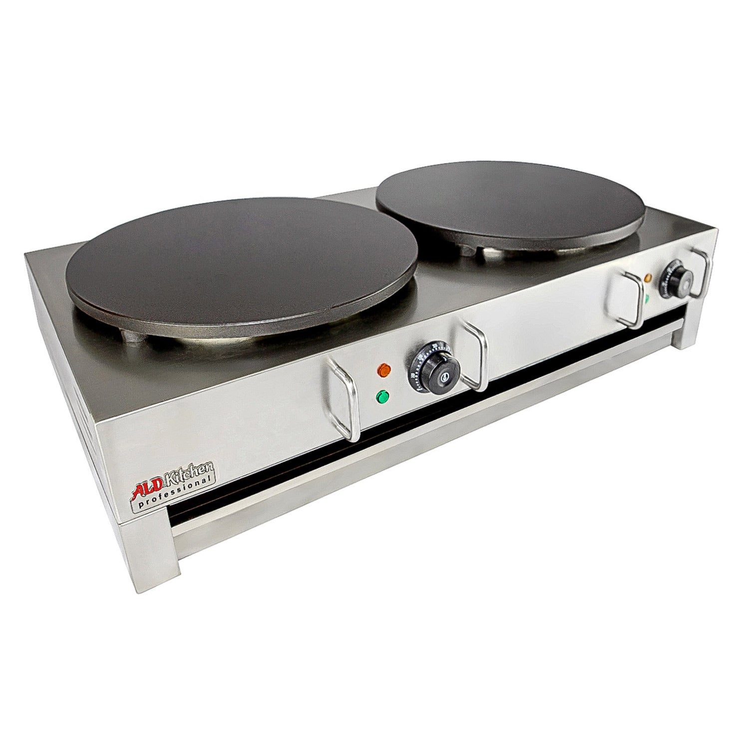 AP-584 Crepe Maker Commercial | Electric Double Pan Pancake Machine | 110V