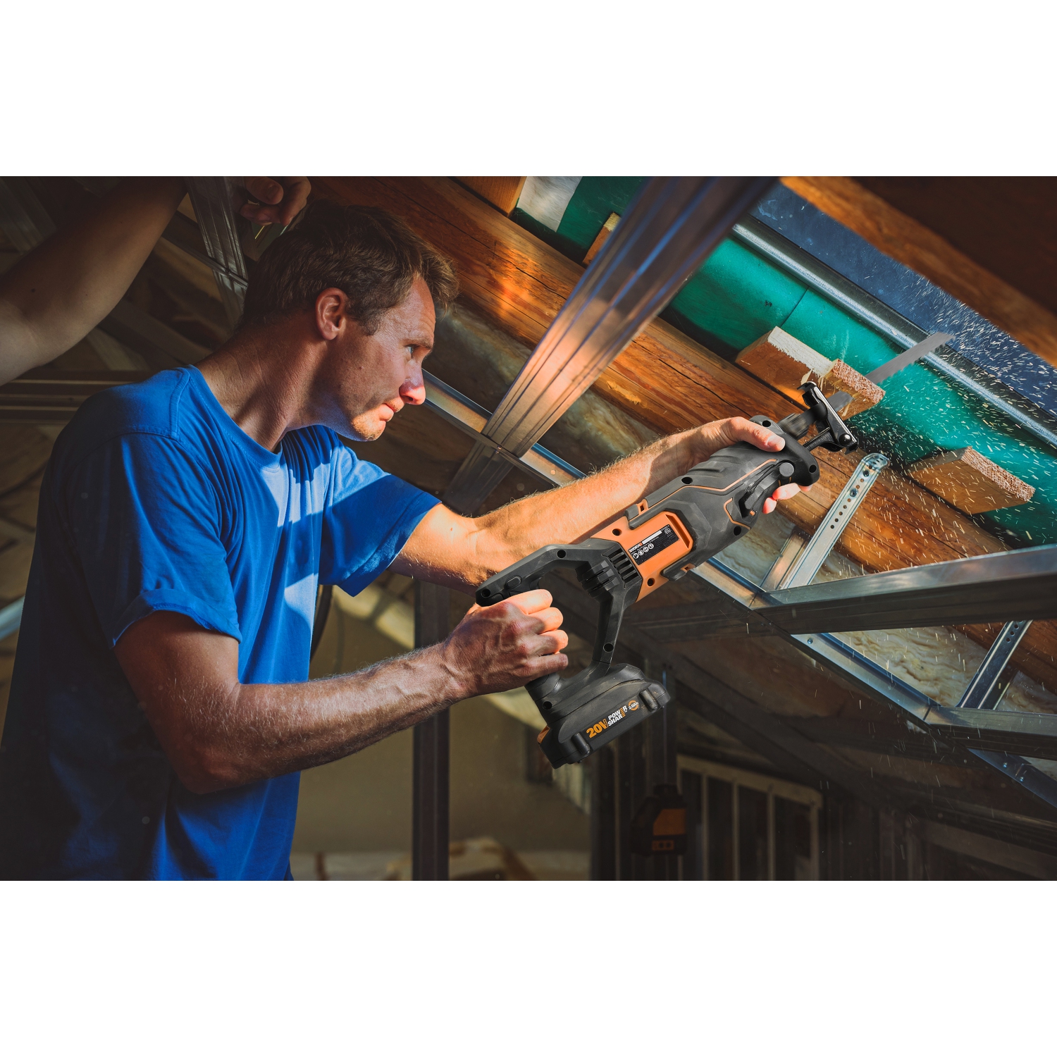 Worx WX500L 20V Reciprocating Saw