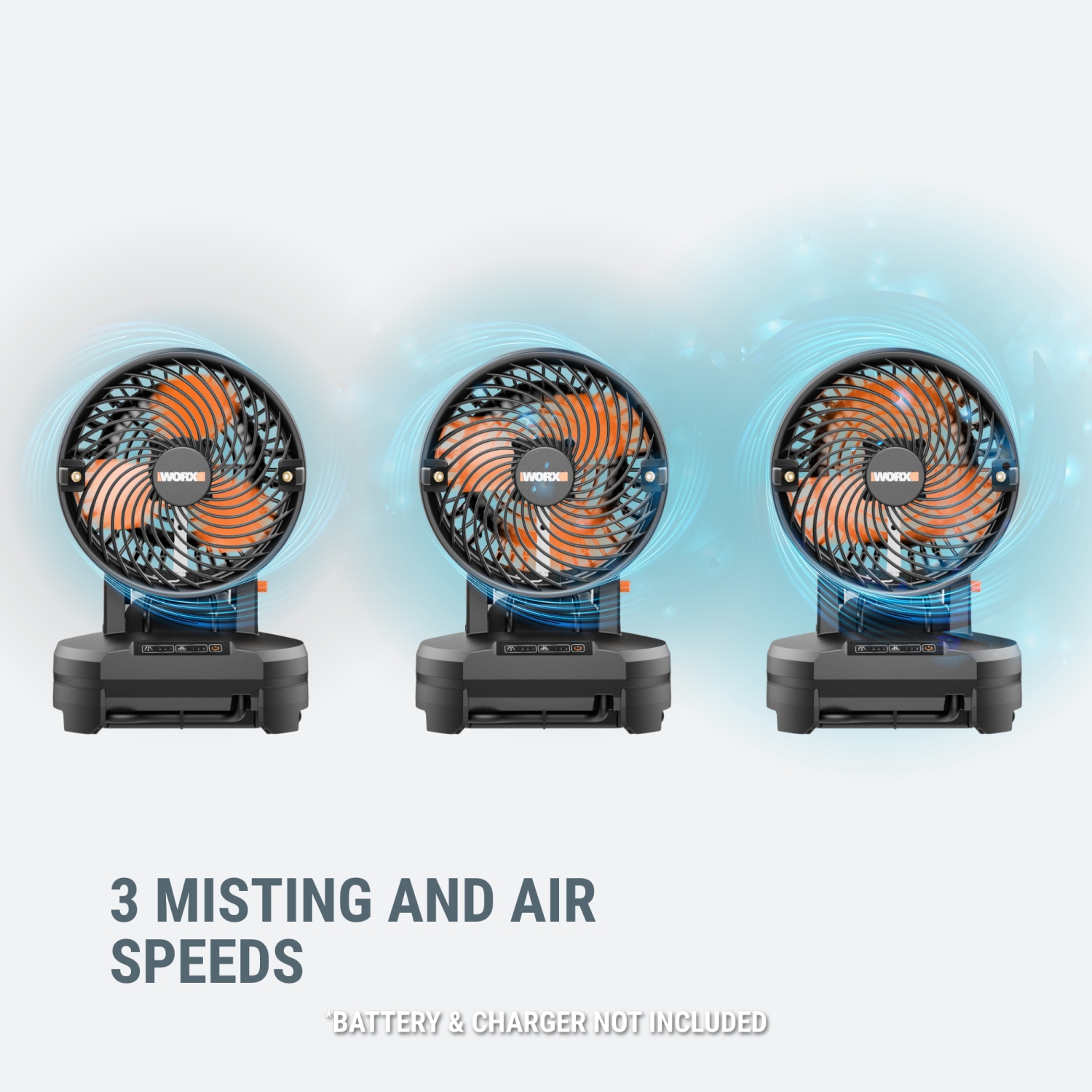 Worx WX097L.9 Misting Fan