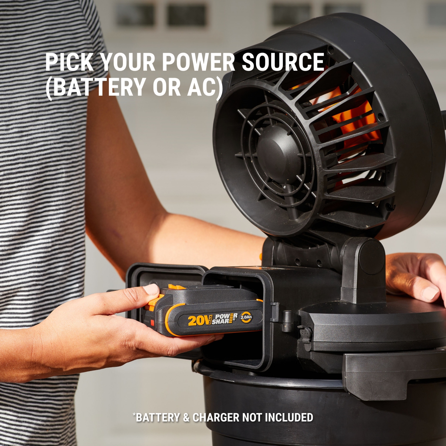 Worx WX097L.9 Misting Fan