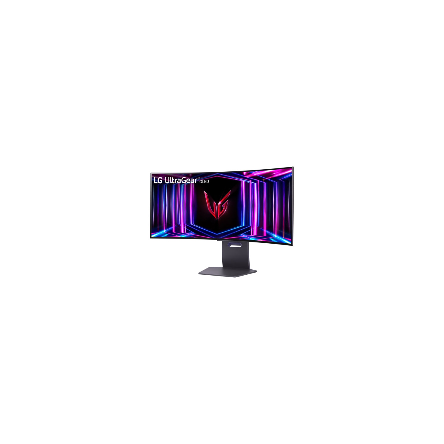 Boîte ouverte - moniteur jeu incurvé G-Sync FreeSync DEL 240&nbsp;Hz UHD 1440p G-Sync DELO 0,03&nbsp;ms UltraGear de 34 po de LG - Violet - Gris