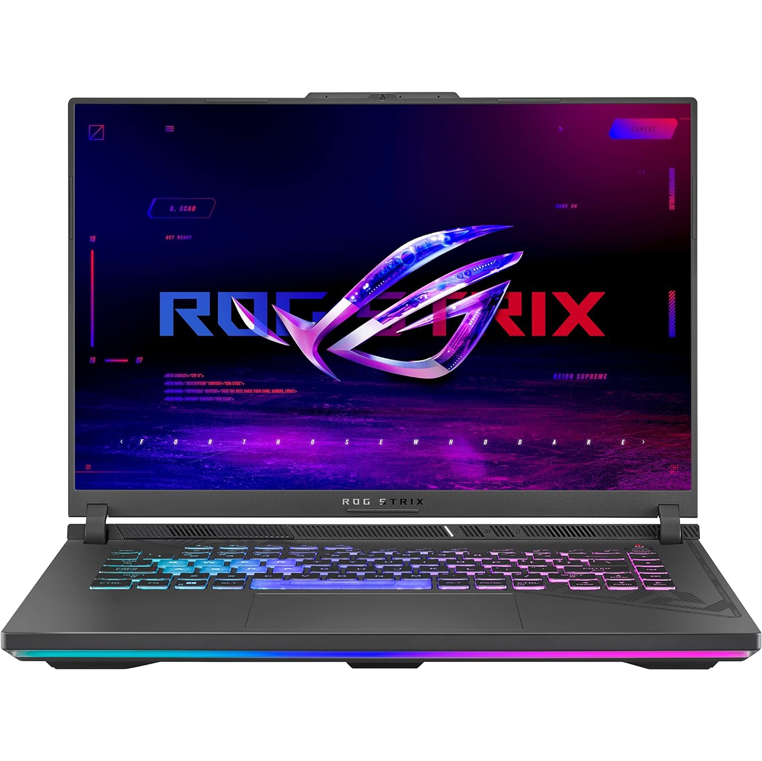 ASUS ROG Strix G16 Gaming Laptop (16” WQXGA 240Hz Nebula Display / Intel Core i9-14900HX / NVIDIA GeForce RTX 4070 / 32GB DDR5 RAM / 1TB PCIe SSD / Windows 11 Pro / G614JIR-XS96)