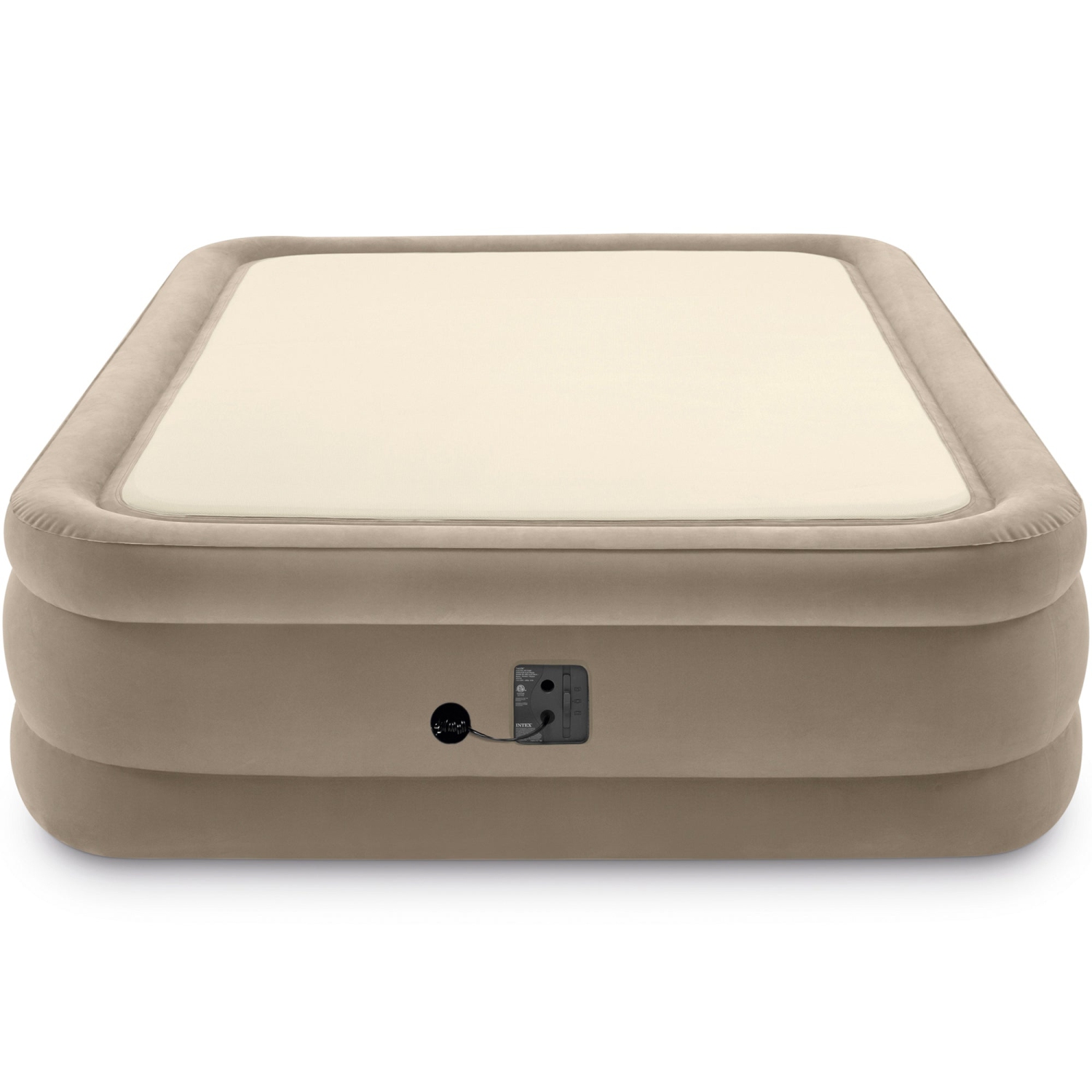 Intex 64477ED Queen Size Thermalux Airbed with Fiber-Tech Technology, Gold