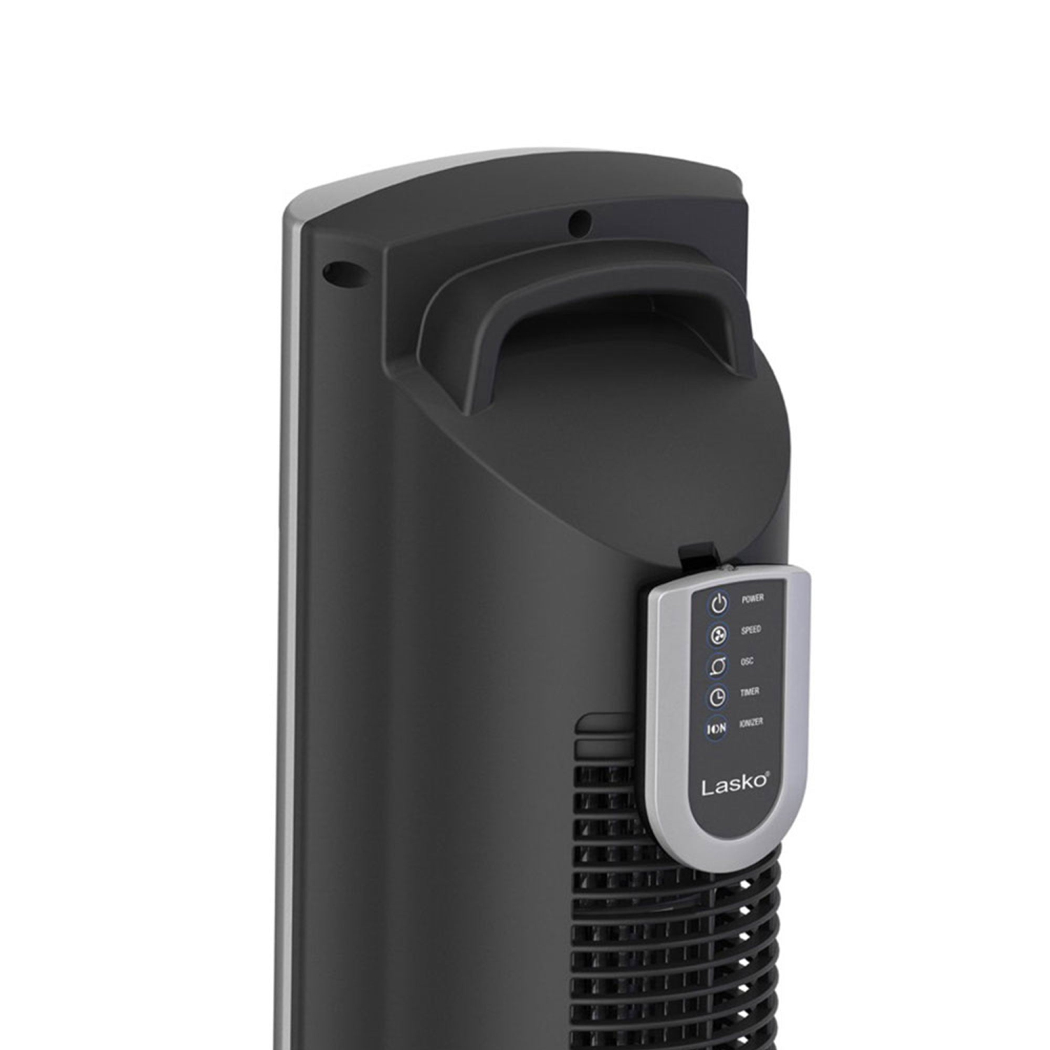 Ionisateur d'air vertical ventilateur vertical de 48 po XtraAir de Lasko avec télécommande