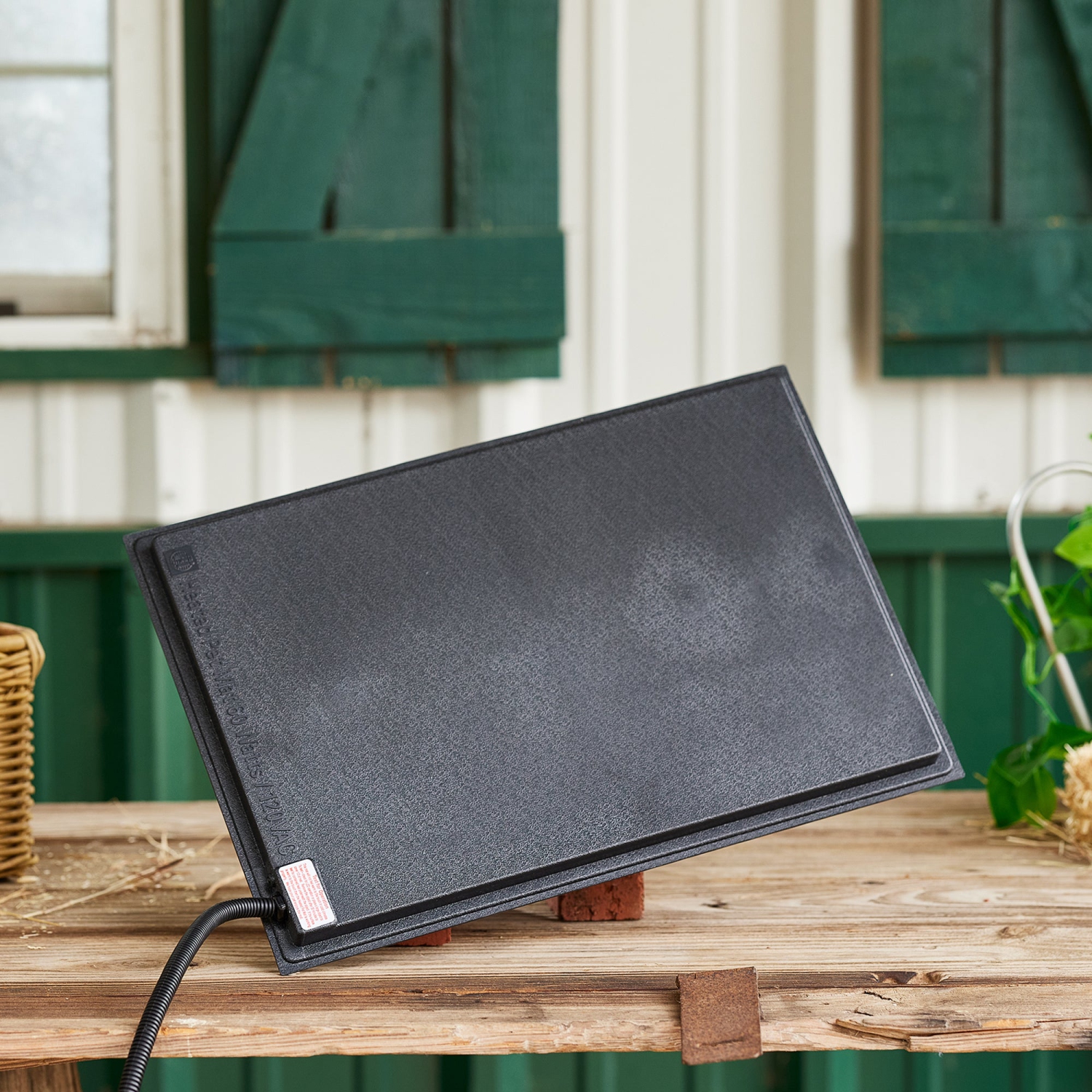 Tapis chauffant pour poulet de 19 x 13 po pour les aires de cuisson et d'imbrication des innovateurs de la ferme