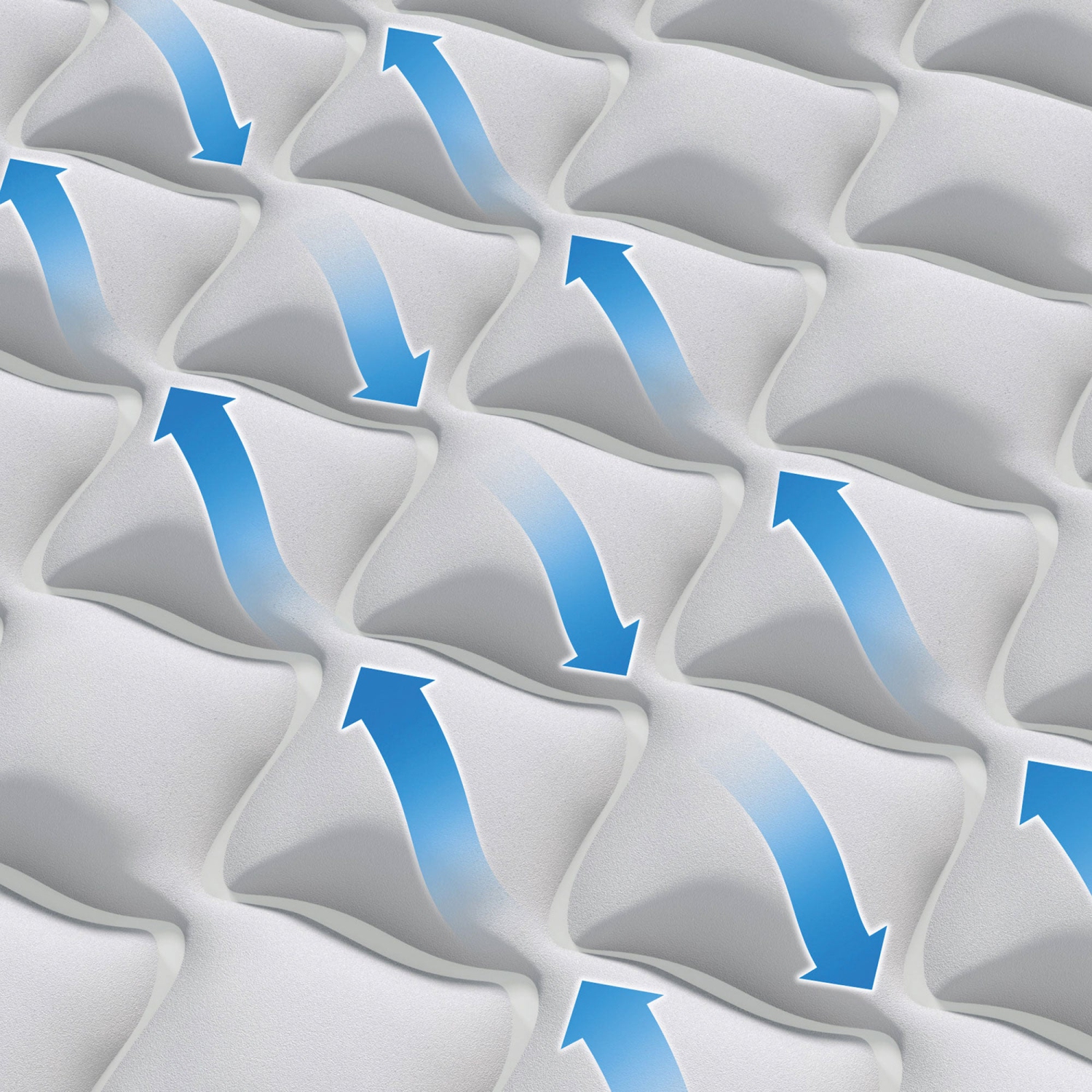 Intex – matelas pneumatique Supreme Air Flow Fibre Tech avec pompe intégrée, 64487ED, lit simple