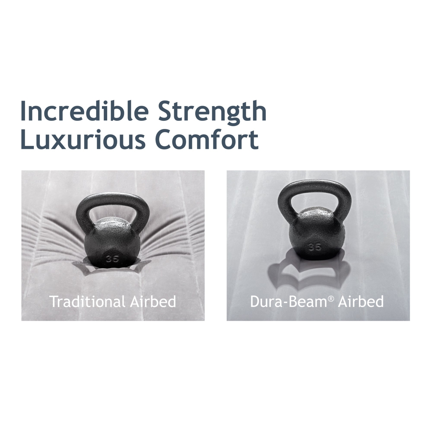 Intex – matelas pneumatique Supreme Air Flow Fibre Tech avec pompe intégrée, 64487ED, lit simple