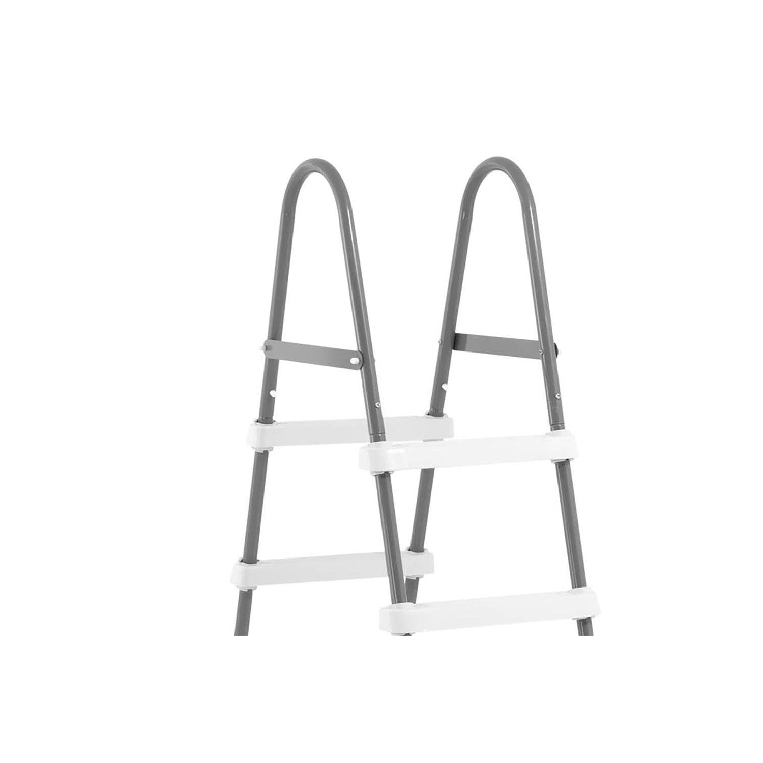 Intex 10ft x 30in Metal Frame Above Ground Pool & Intex Steel Frame Pool Ladder