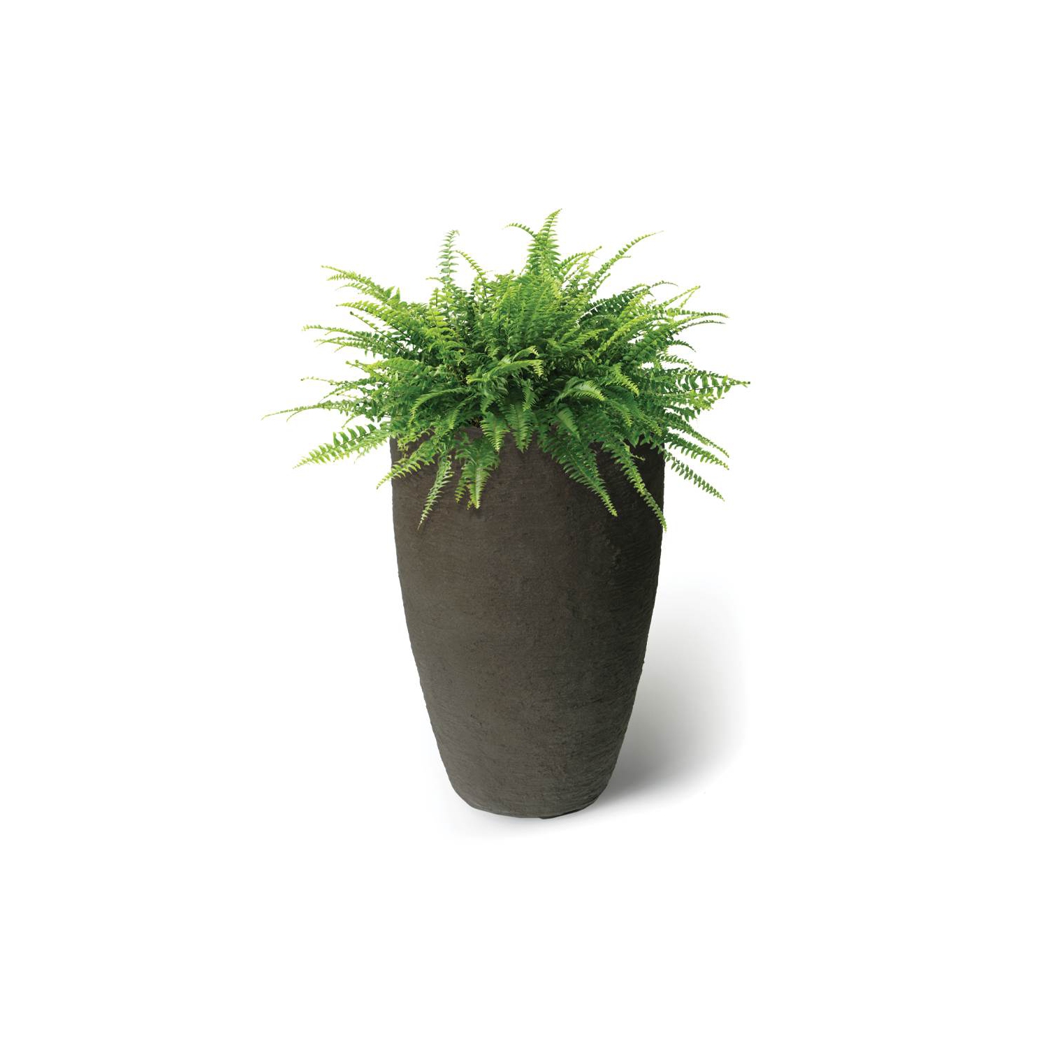 AlGreen Products – Pot à fleurs et jardinière à arrosage automatique 87313 Athena, 28,5 po, brun