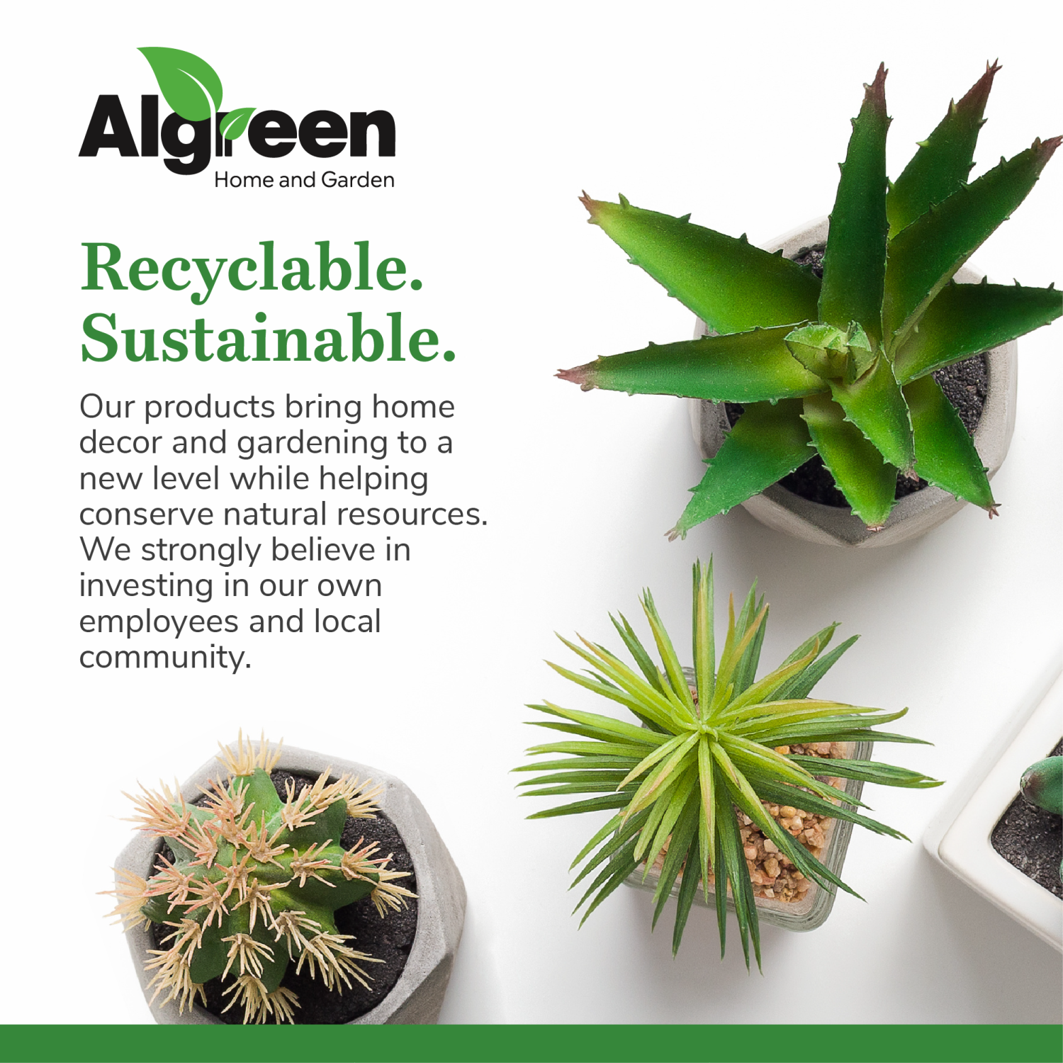 AlGreen Products – Pot à fleurs et jardinière à arrosage automatique 87313 Athena, 28,5 po, brun