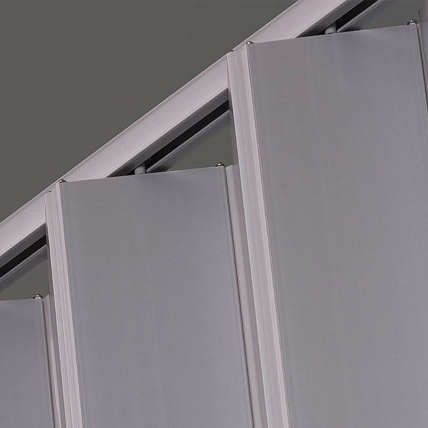 LTL Home Products – porte pliante Spectrum Elite accordéon, 36 x 80 po, argenté satiné