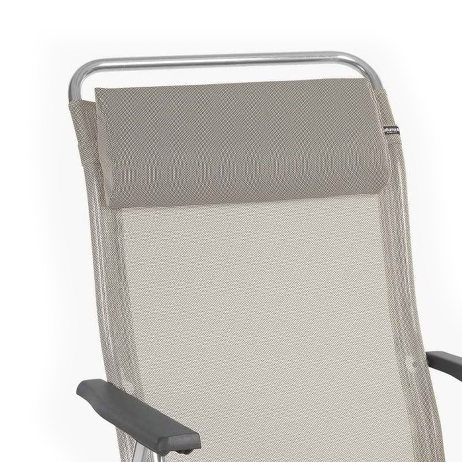 Lafuma Alu Cham Batyline Folding Outdoor Camping Patio Mesh Sling Chair, Siegle