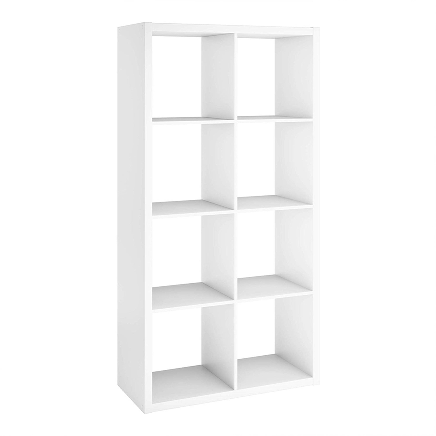 ClosetMaid – Bibliothèque décorative à 8 cubes avec dossier ouvert 4583, blanc